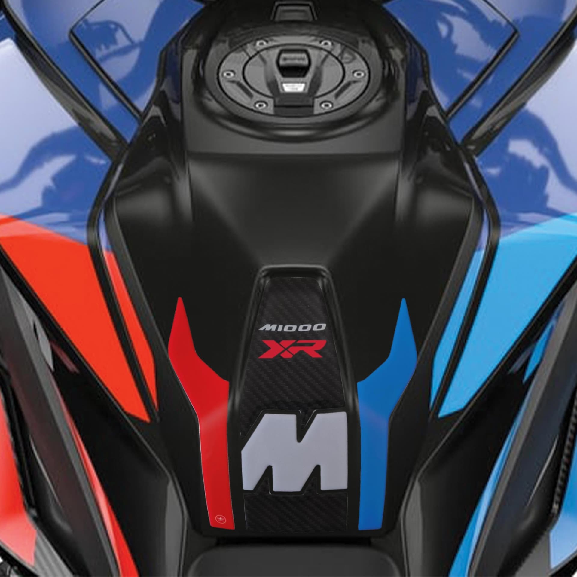 Paraserbatoio Adesivo 3D Protezione compatibile con BMW M 1000 XR - 14