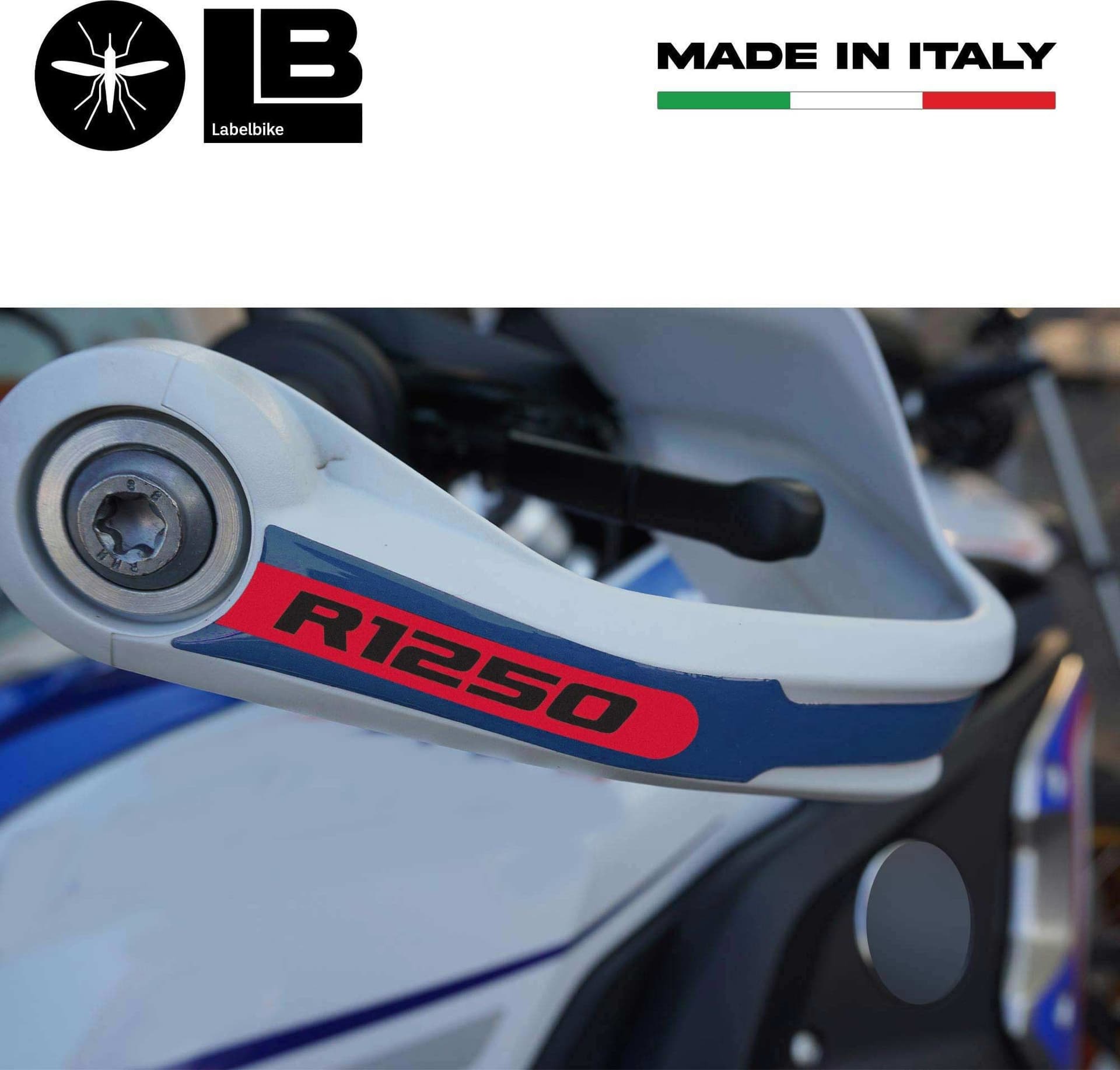 Adesivi 3D Protezioni Paramani moto compatibili con BMW R 1250 GS Trophy 2022-23 - 3