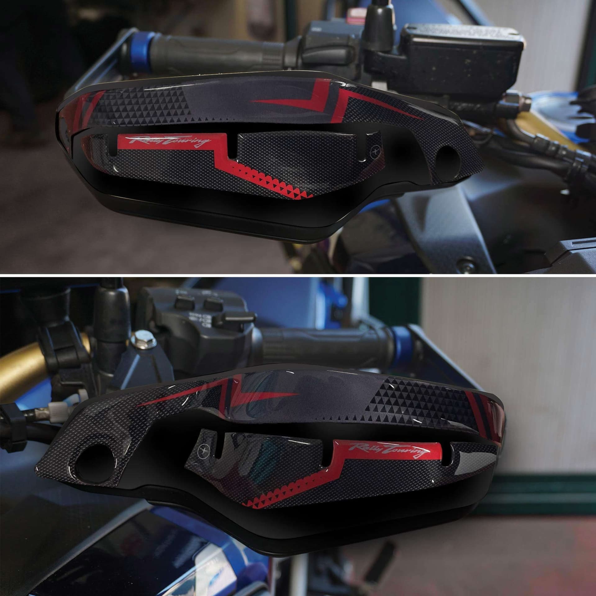 Adesivi Gel 3D Protezioni Paramani moto compatibili con Honda Transalp 2023 - 13
