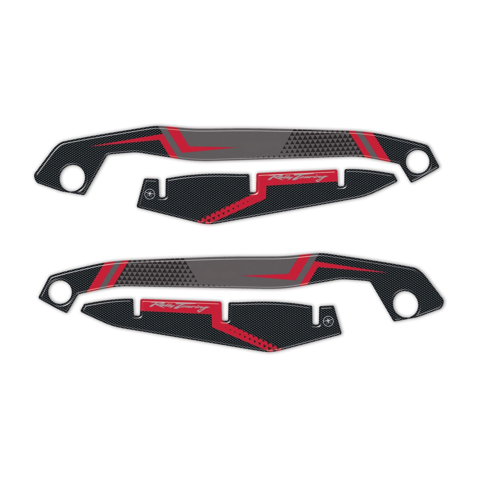 Adesivi Gel 3D Protezioni Paramani moto compatibili con Honda Transalp 2023 - 11