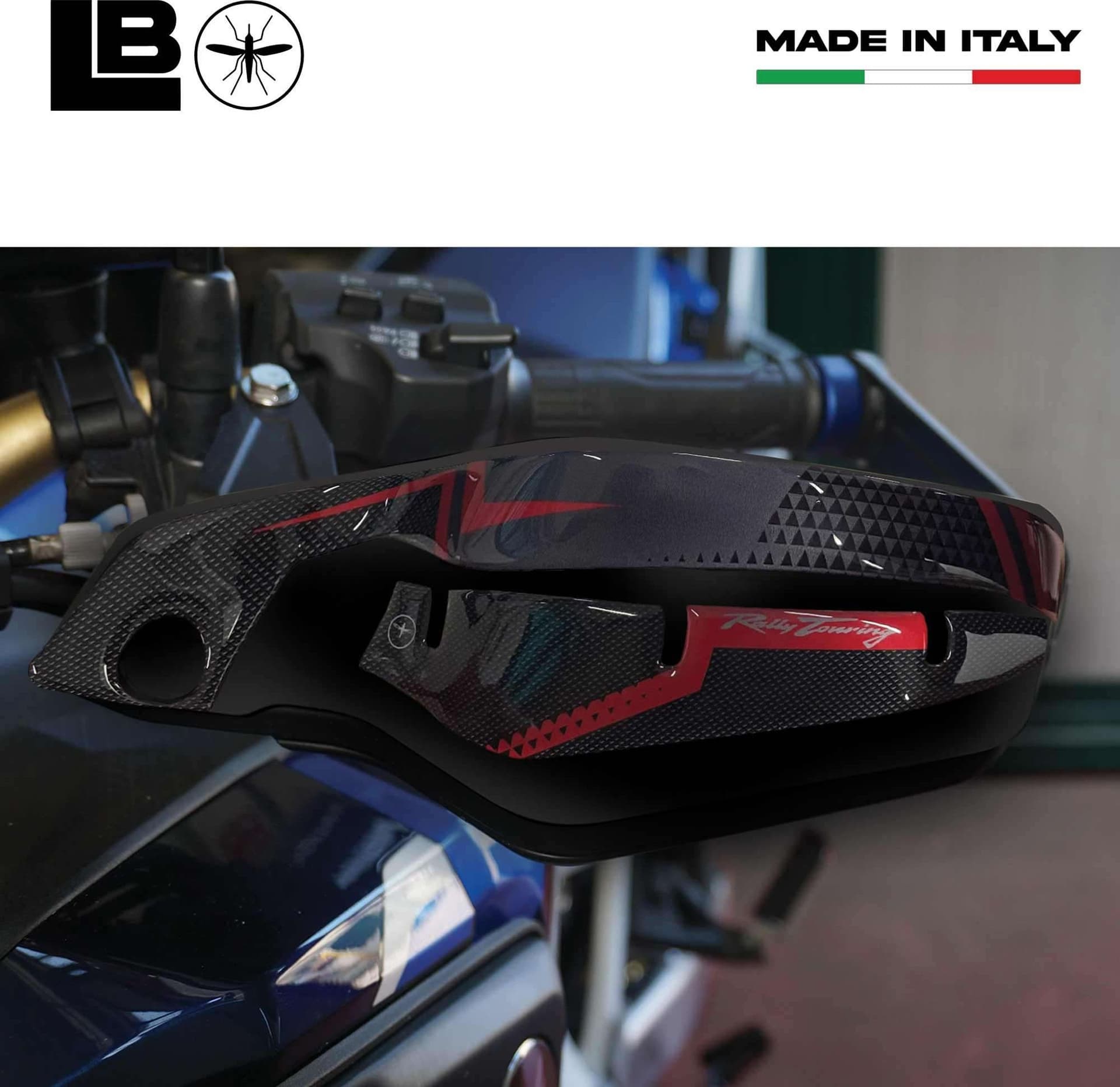 Adesivi Gel 3D Protezioni Paramani moto compatibili con Honda Transalp 2023 - 12