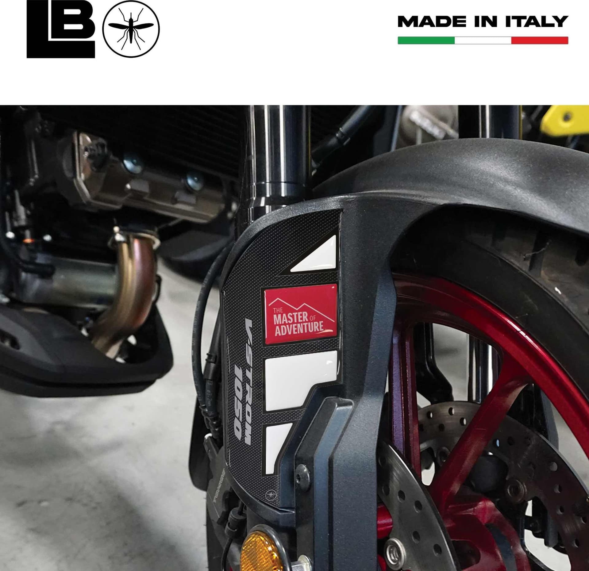 Adesivi Protezioni Parafango Parasteli compatibile con Suzuki V-Strom 1050 - 8