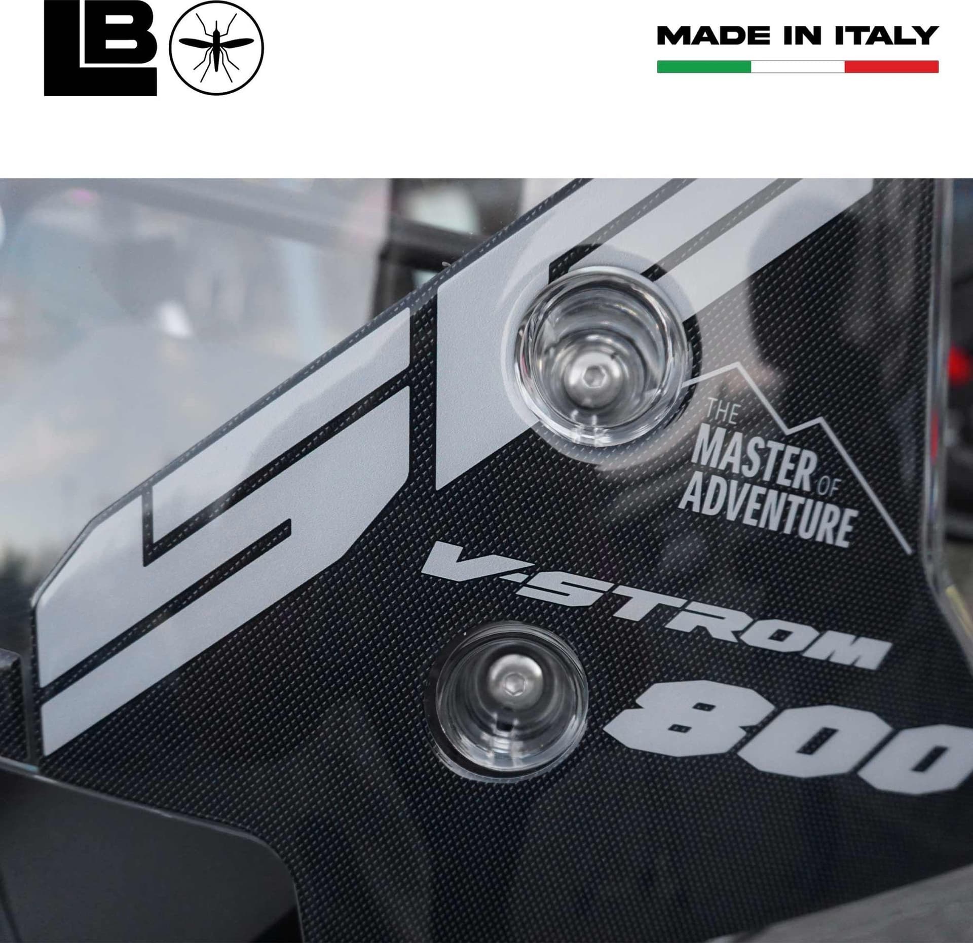 Adesivo Gel 3D Protezione Cupolino compatibile con Suzuki V-Strom 800SE - 10