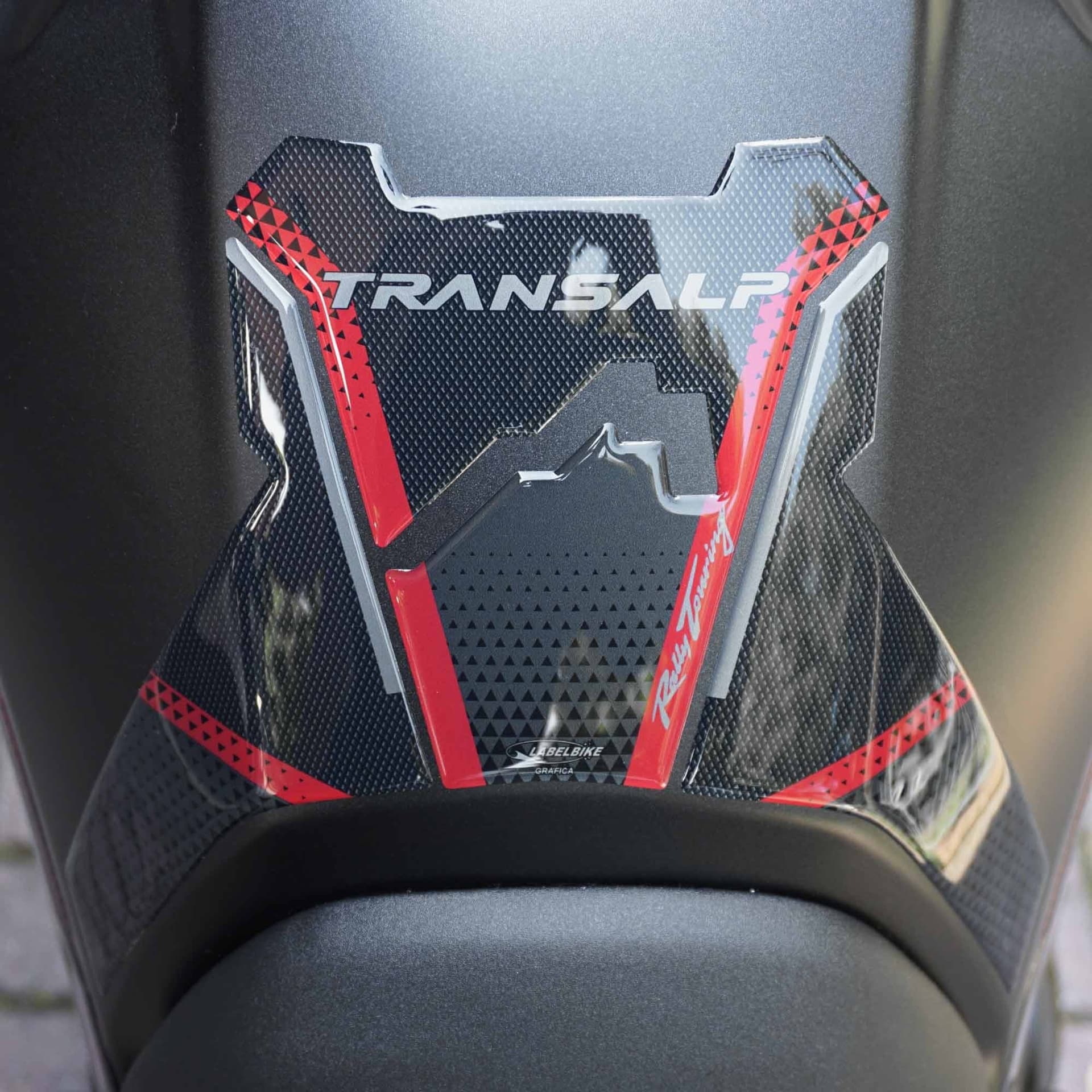 Paraserbatoio Adesivo protezione serbatoio compatibile con Honda Transalp 2023 - 9