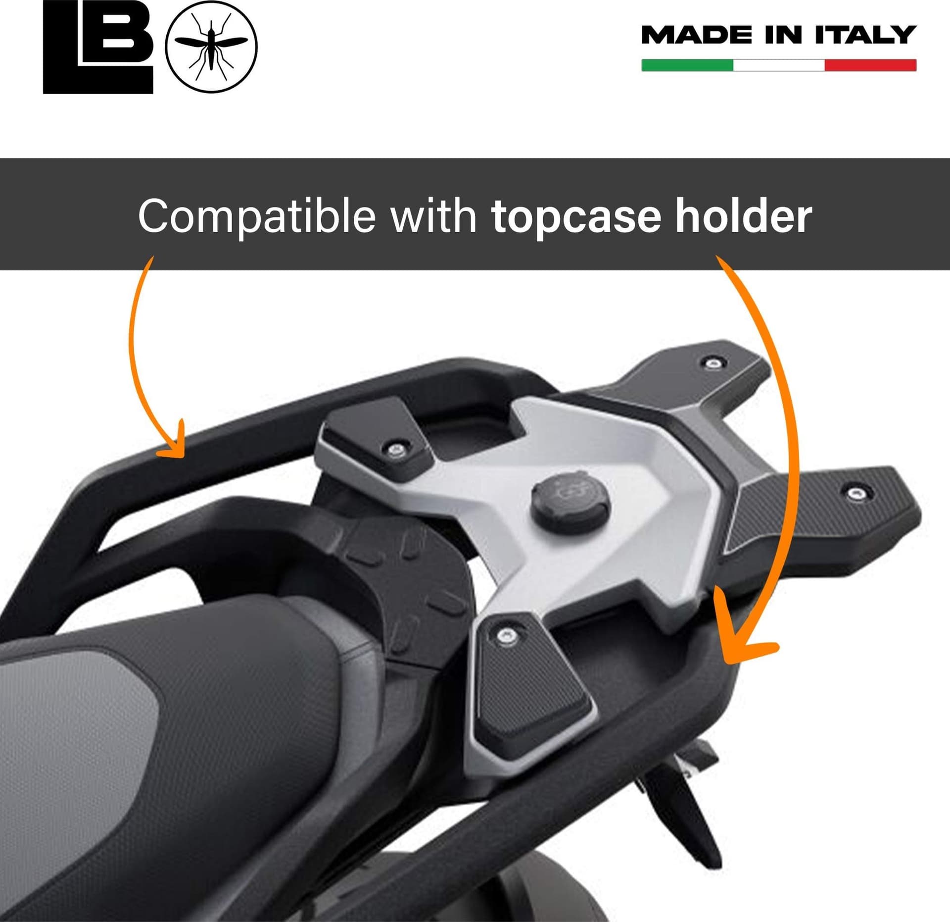Adesivi gel 3D protezioni maniglie CON BAULETTO moto compatibili con BMW R1300GS - 21