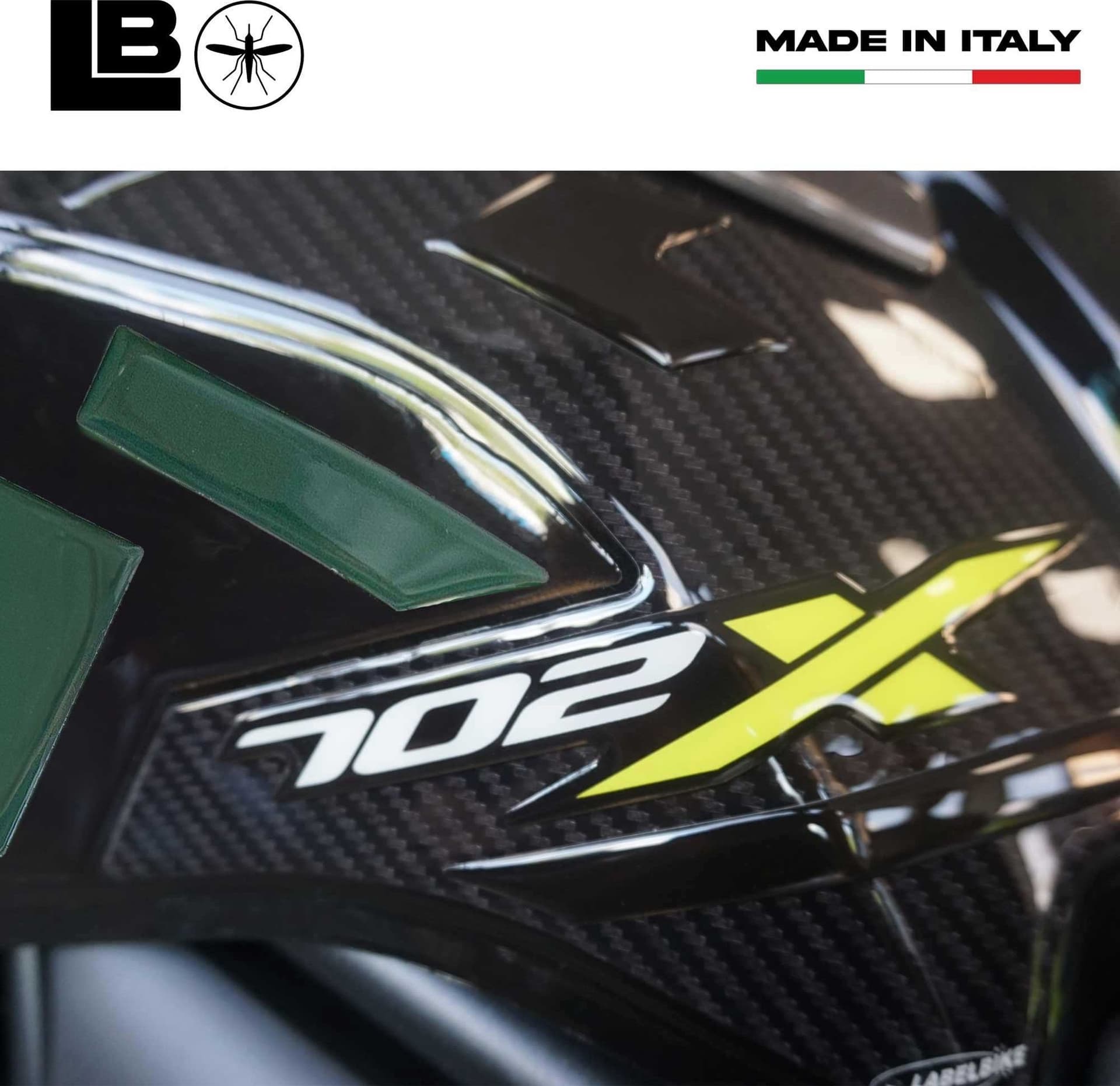 Adesivi 3D Protezioni Laterali Serbatoio compatibili con Benelli TRK 702X - 19