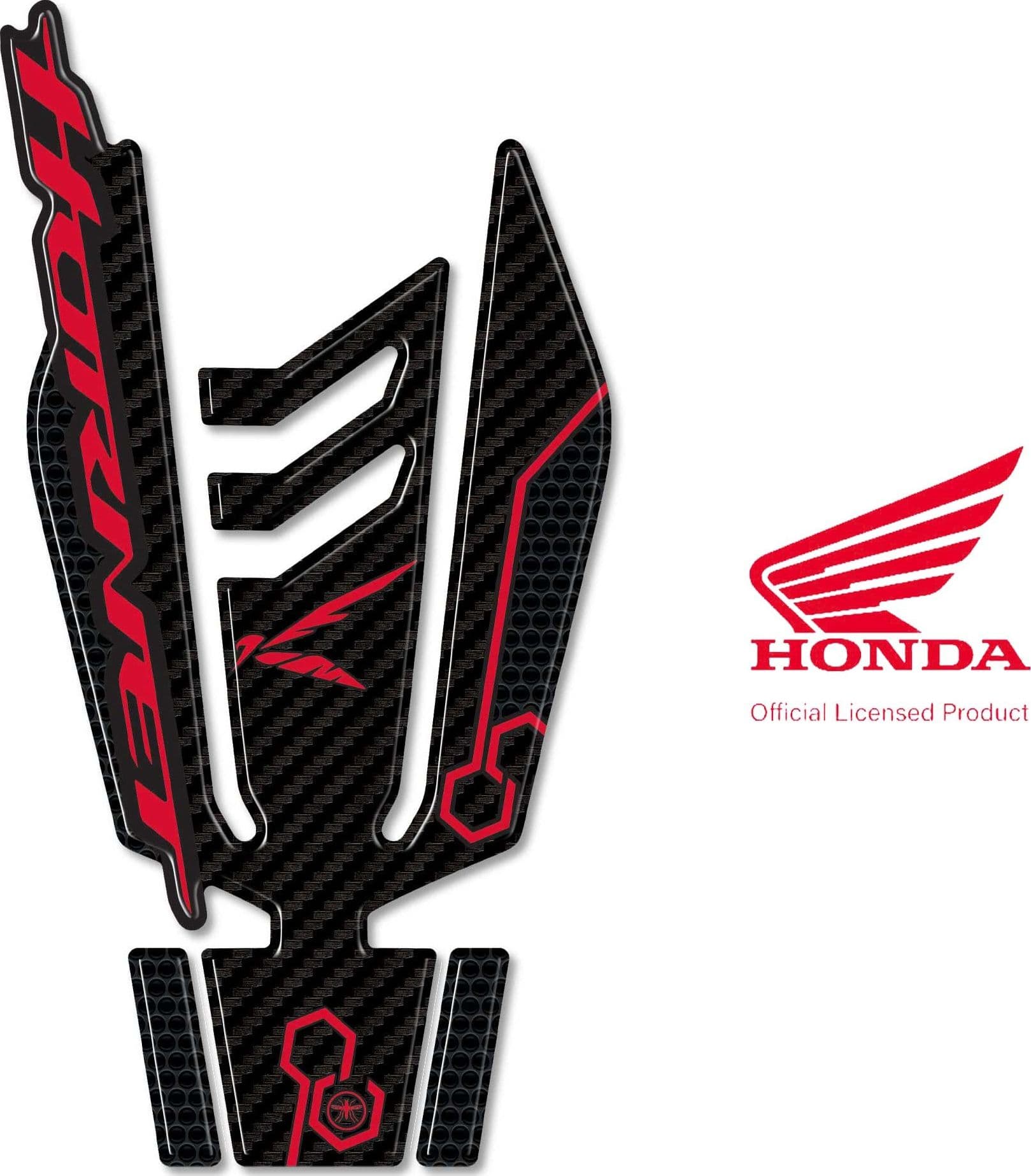 Adesivo Protezione Gel 3D Paraserbatoio moto compatibile con Honda Hornet 2023-2024 - 9