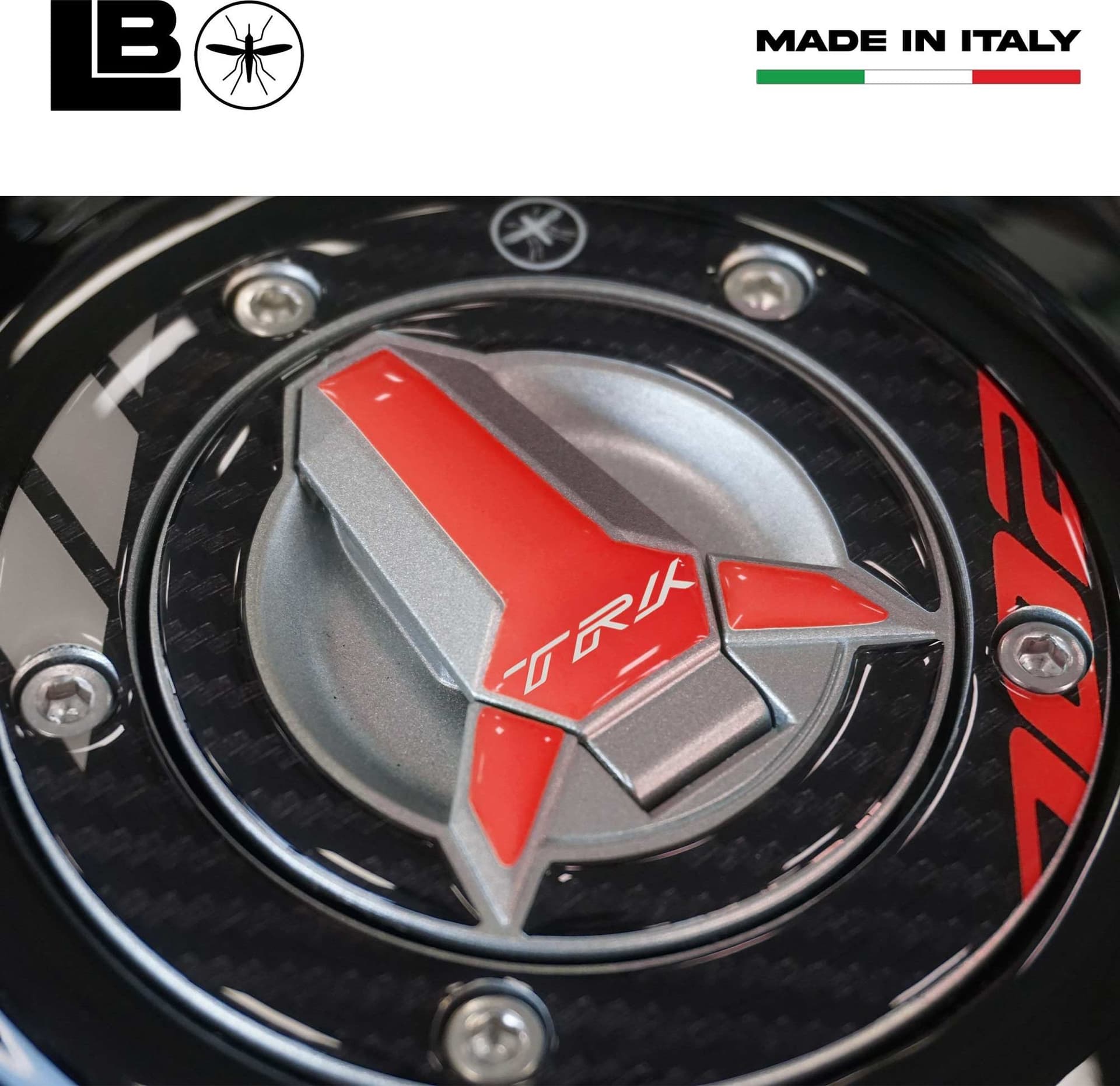 Adesivo 3D Protezione Tappo Serbatoio compatibile con Benelli TRK 702 e 702X - 12