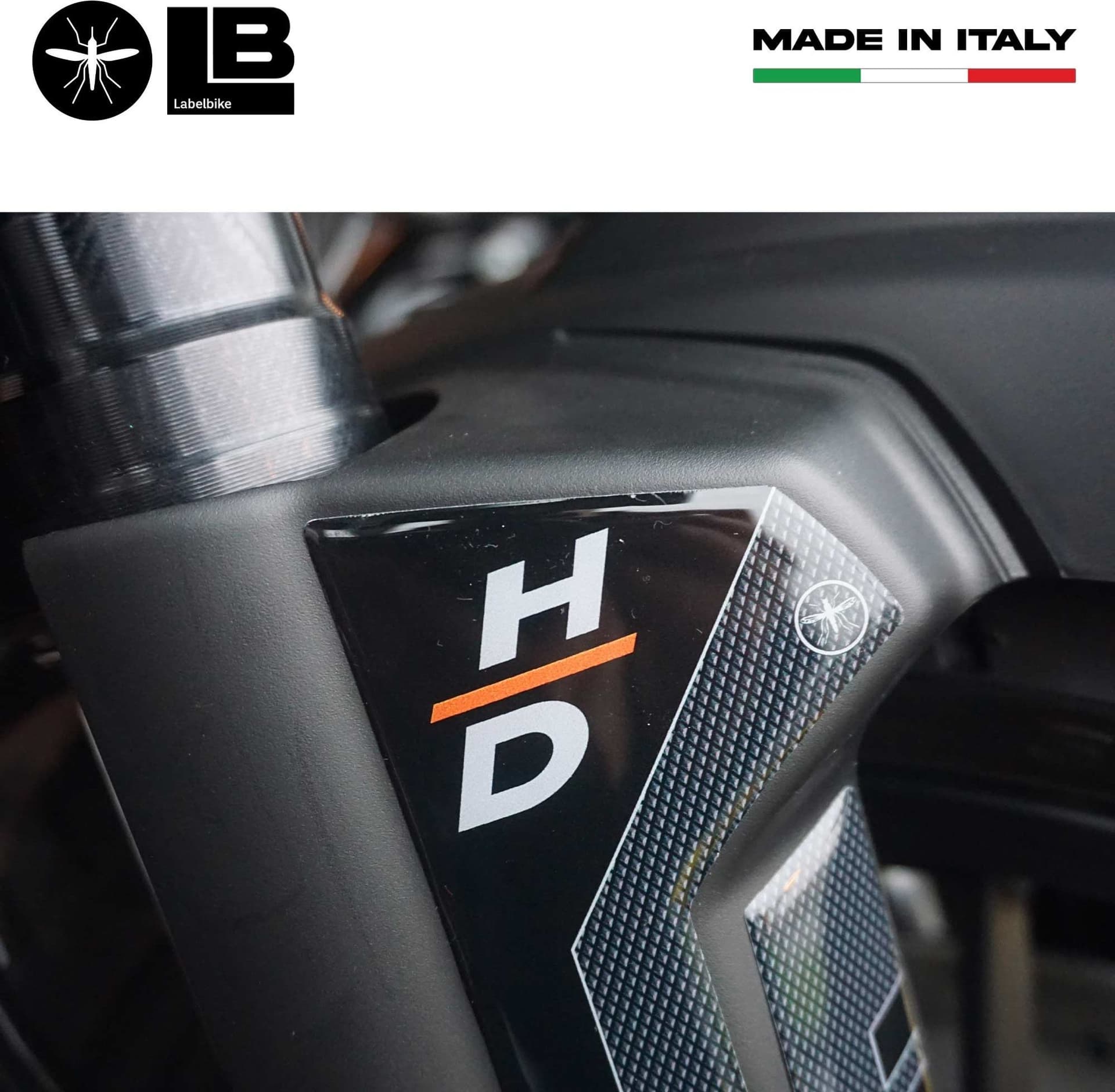Adesivi 3D Protezioni Parasteli moto compatibili con Harley Davidson Pan America - 5