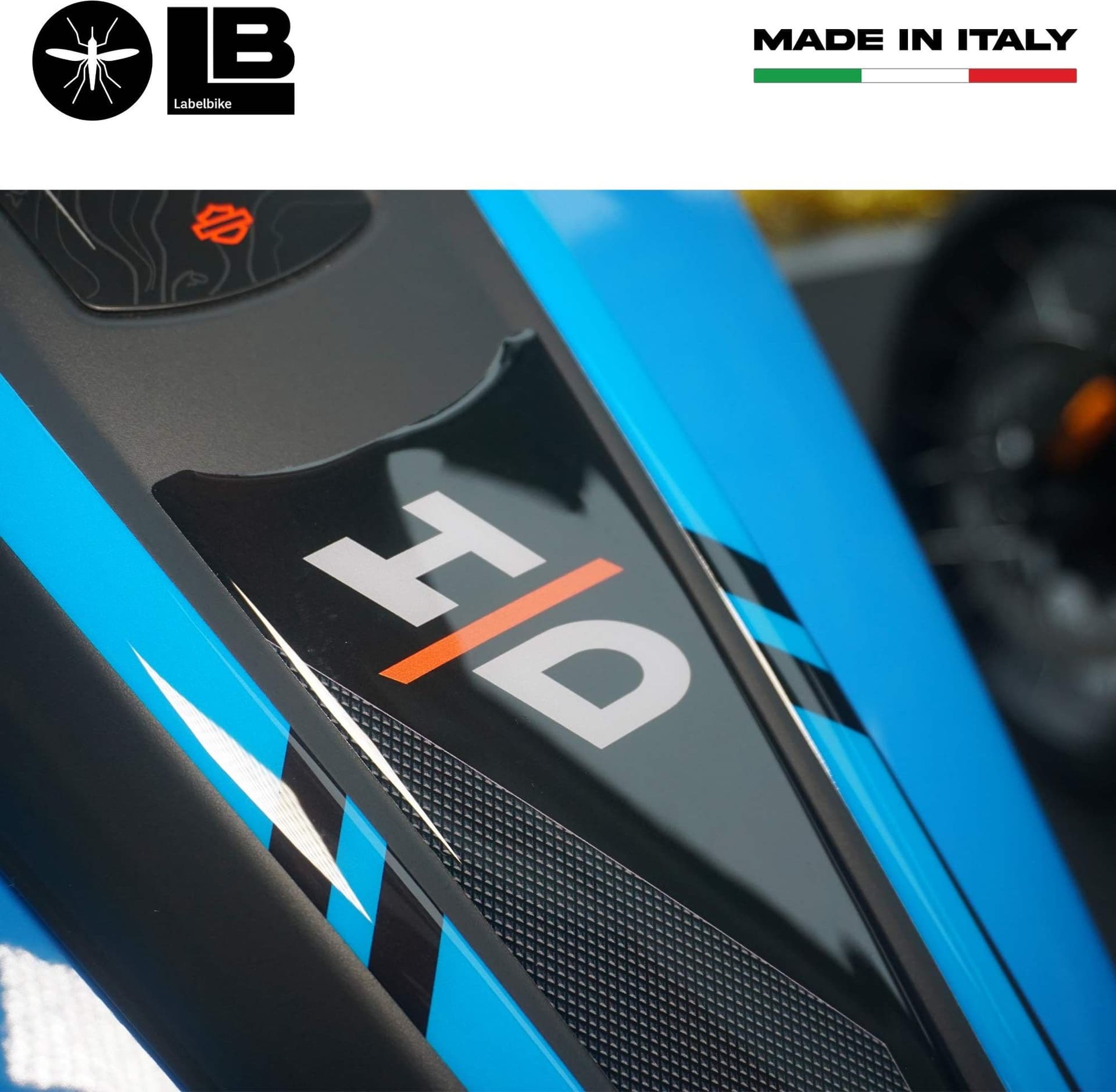 Adesivo 3D Protezione serbatoio moto compatibile con Harley Davidson Pan America - 8