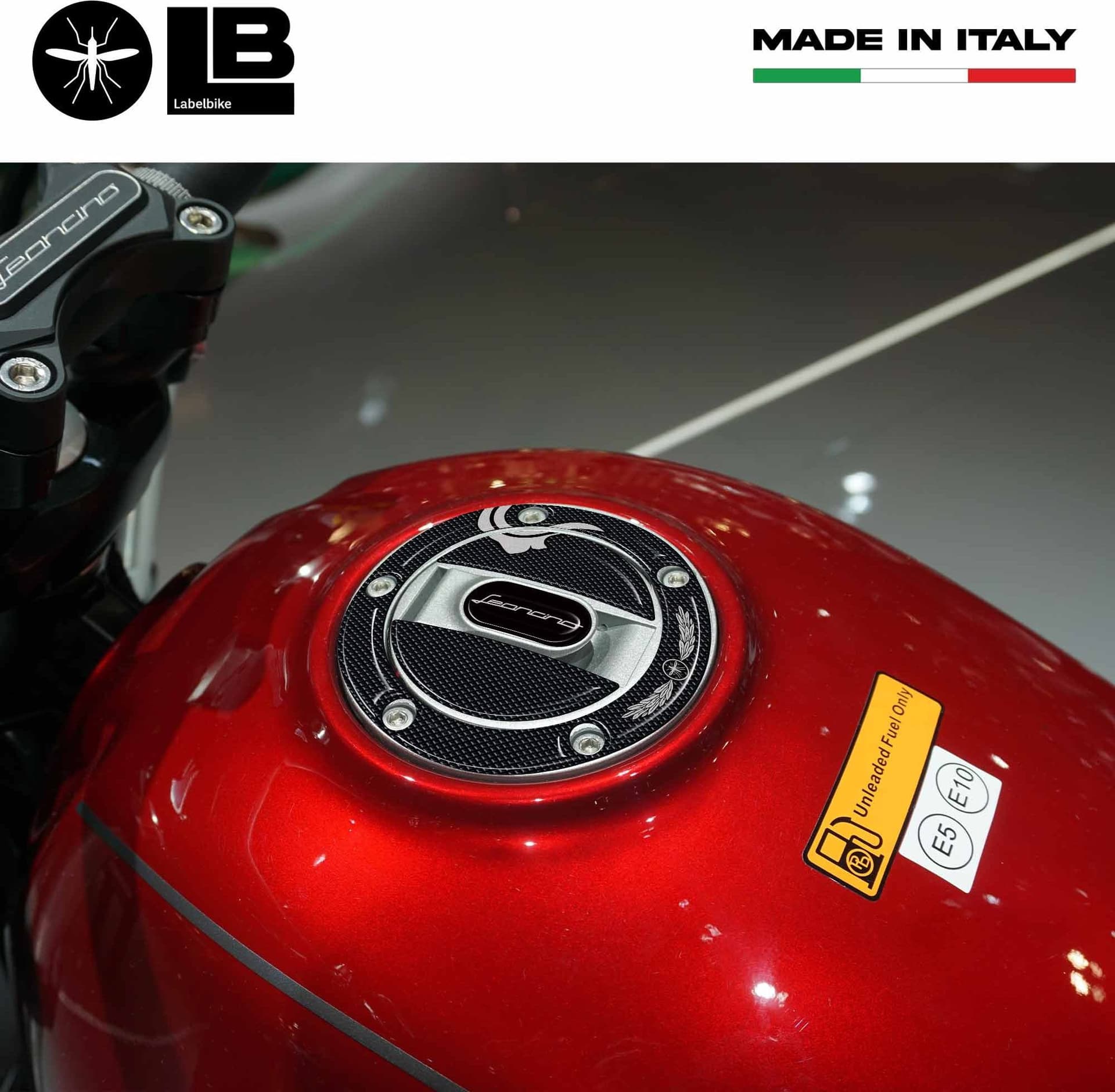 Adesivo 3D Protezione Chiave Accensione compatibile con Benelli Leoncino 500 - 3