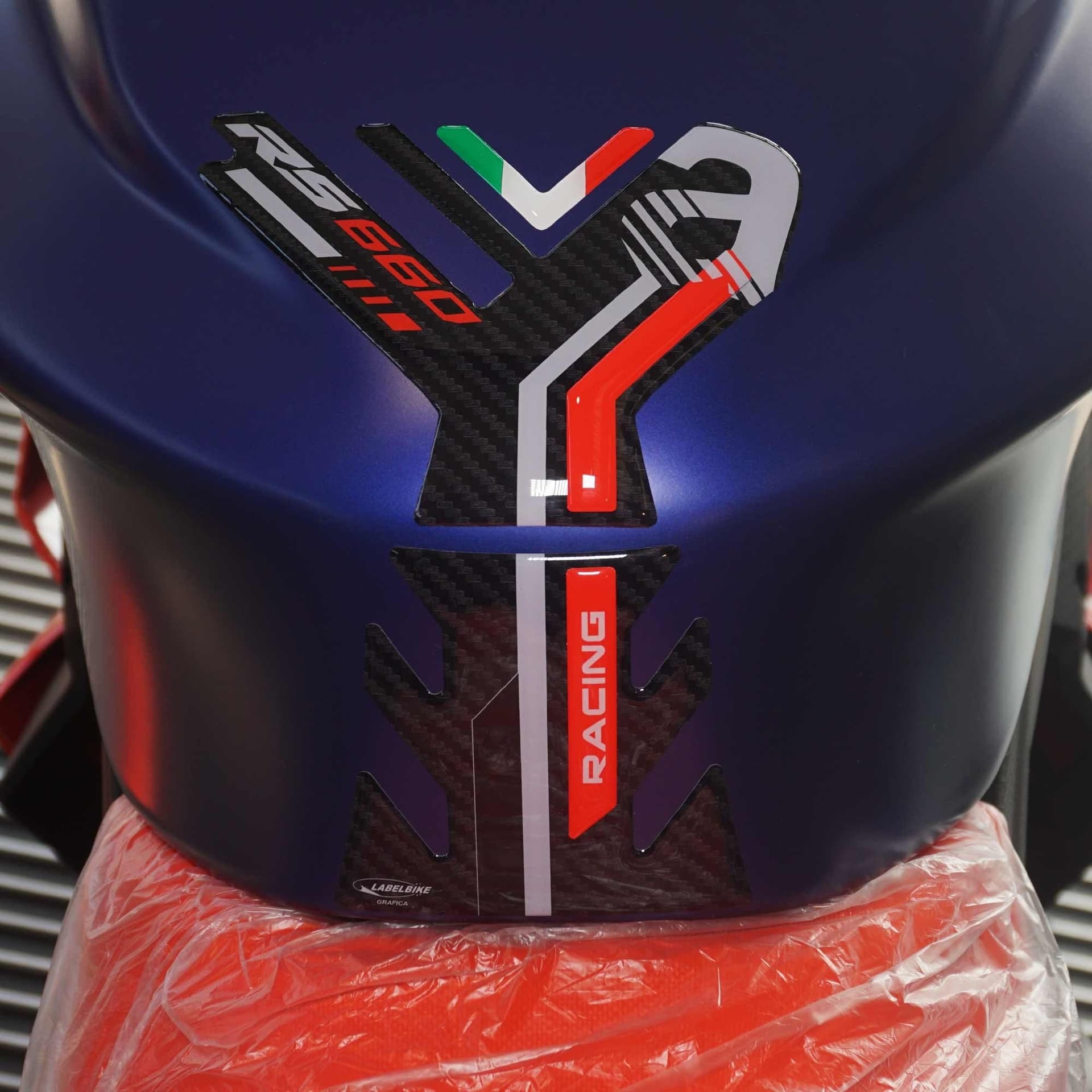 Kit completo Adesivi 3D compatibili con Aprilia RS 660 rosso 2020-2025 - 4