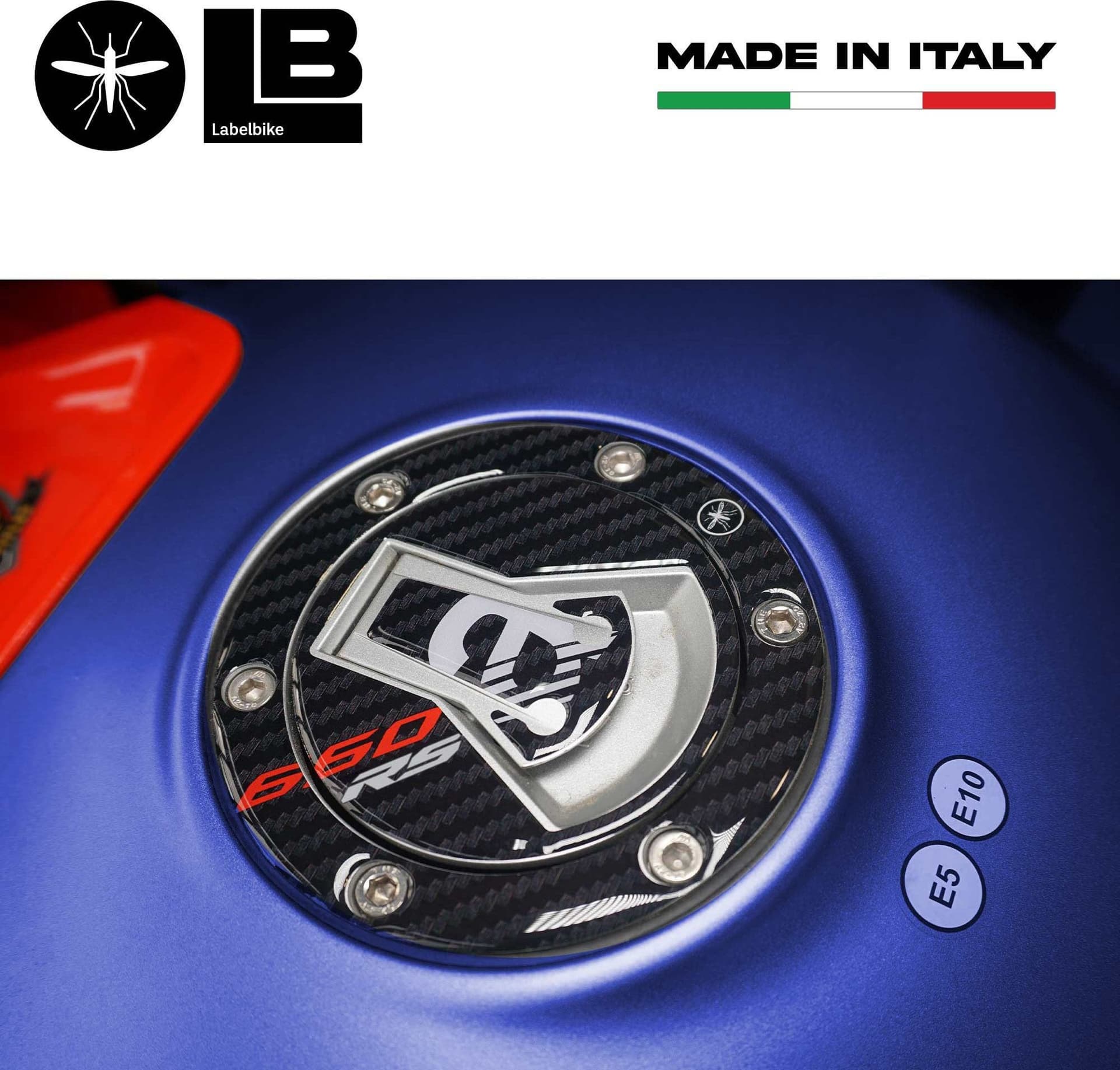 Kit completo Adesivi 3D compatibili con Aprilia RS 660 giallo 2020-25 - 5