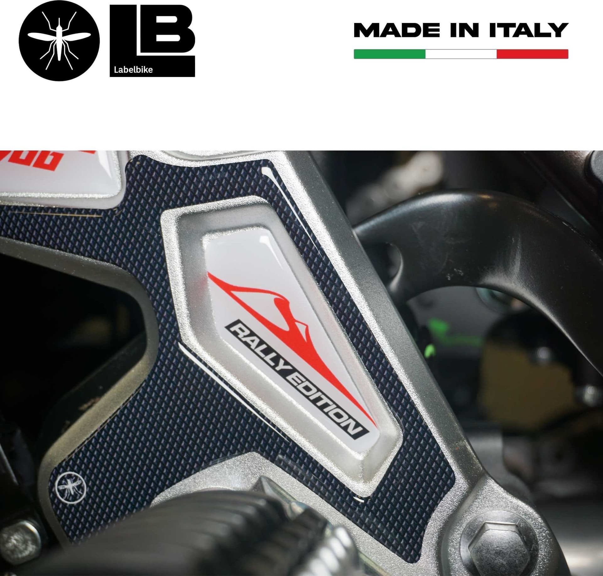 Kit adesivi 3D battitacco compatibile con Yamaha Tenere 700 Rally Edition 2022 - 6