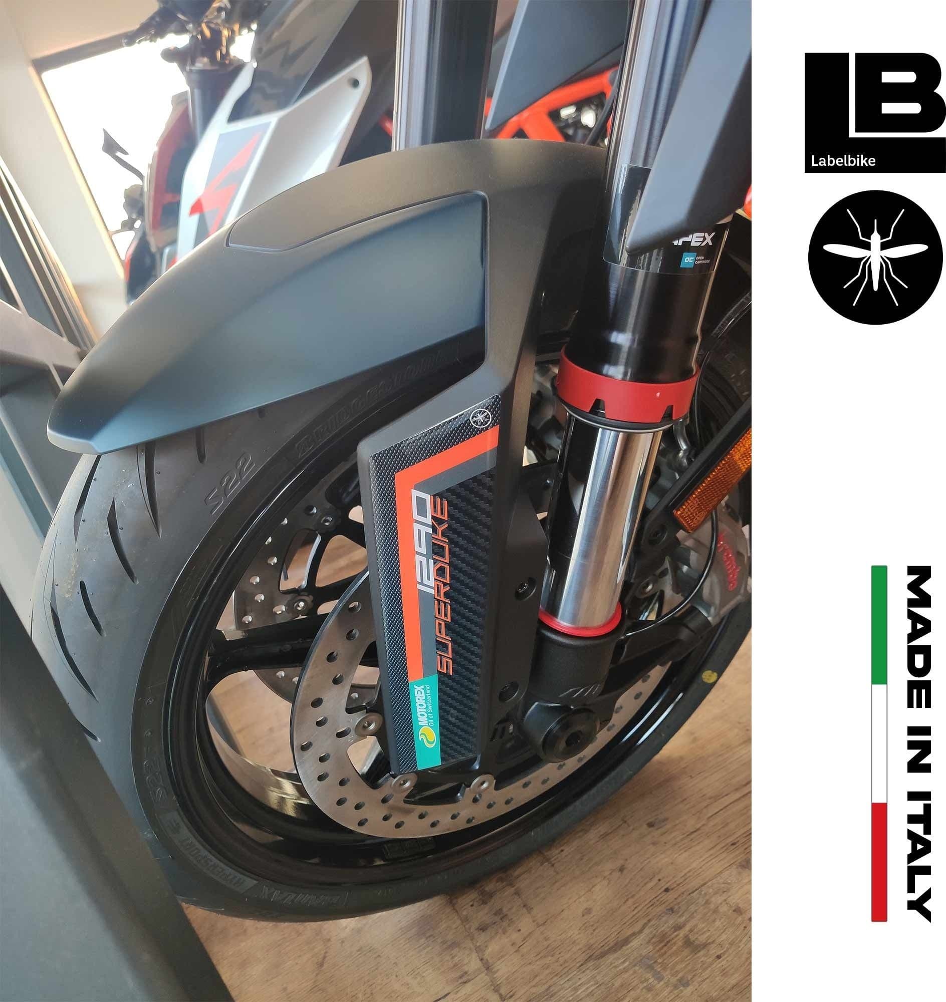 Adesivi 3D Protezioni Parasteli compatibili con moto KTM 1290 Super Duke R 2021 - 4