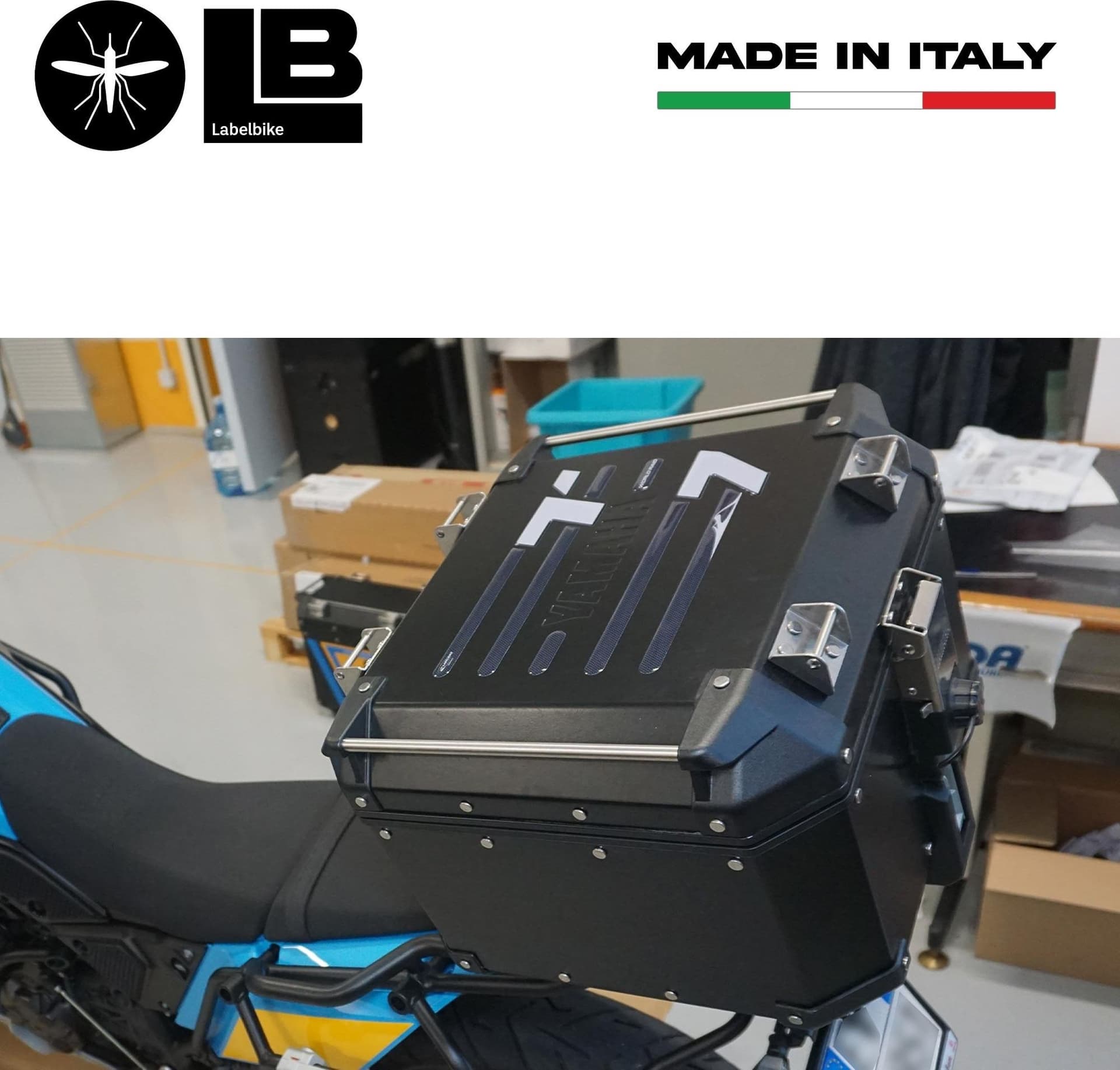 Adesivi 3D bauletto compatibili con Yamaha Tenere 700 Rally - 4