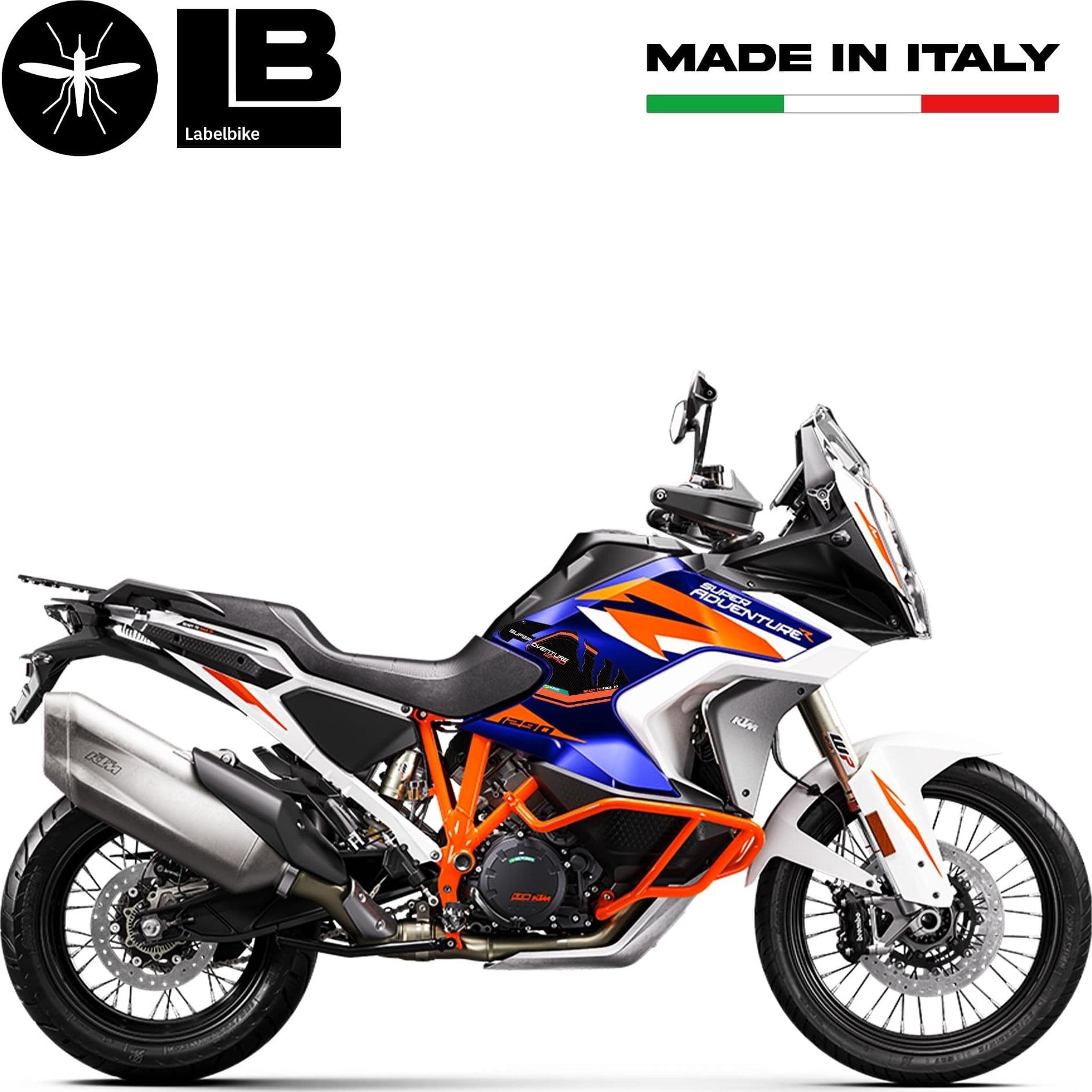 Adesivi Protezioni Laterali compatibili con KTM 1290 Super Adventure S-R 2021-24 - 7