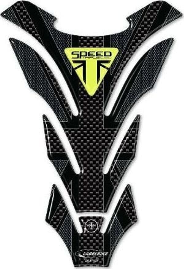 Paraserbatoio gel 3D per moto compatibile Triumph Speed Triple 1050 union jack - 5