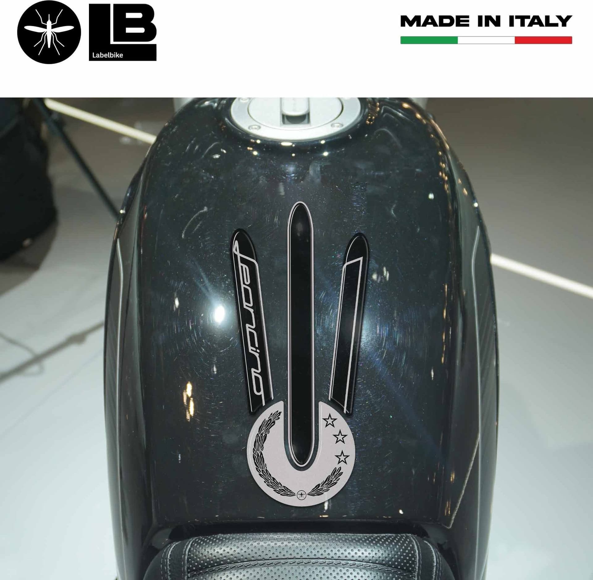 Paraserbatoio Resina Gel 3D Protezione compatibile con Benelli Leoncino 500 - 3