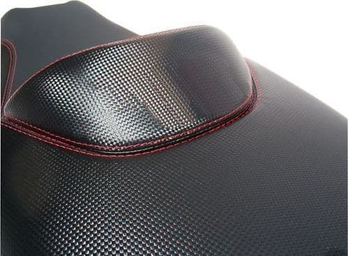 KIT COPRI SELLA MOTO RIVESTIMENTO YAMAHA TMAX T MAX 500 Carbonio-Antiscivolo - 3