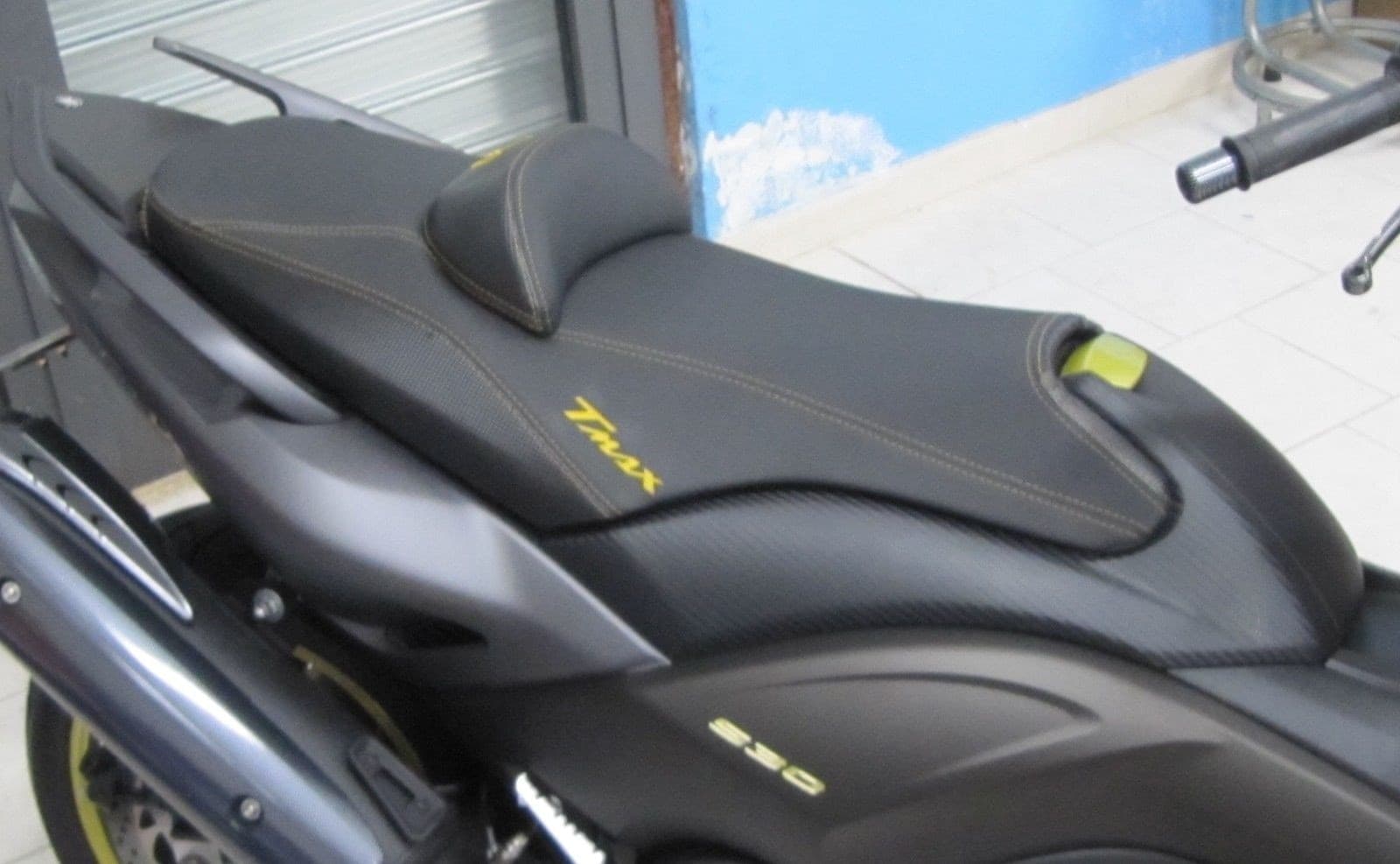 KIT COPRI SELLA TMAX 530 COPRISELLA SEAT COVER MOTO PERSONALIZZATA YAMAHA T MAX - 2