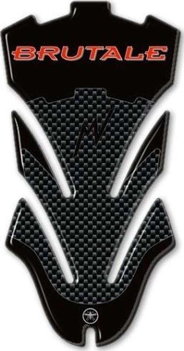 PARASERBATOIO ADESIVO in RESINA GEL 3D compatibile per MOTO MV AGUSTA BRUTALE - 2