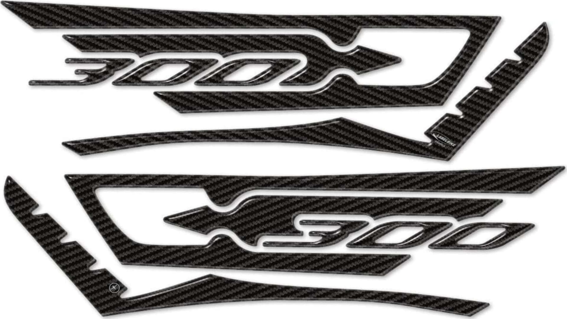kit ADESIVI 3D per Scooter X max 300 PROTEZIONE compatibile per YAMAHA Xmax 300 - 5