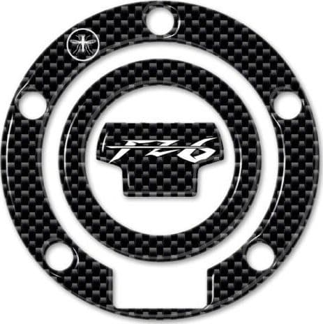 ADESIVO in resina gel 3D PROTEZIONE TAPPO SERBATOIO compatibile con YAMAHA FZ6 - 2