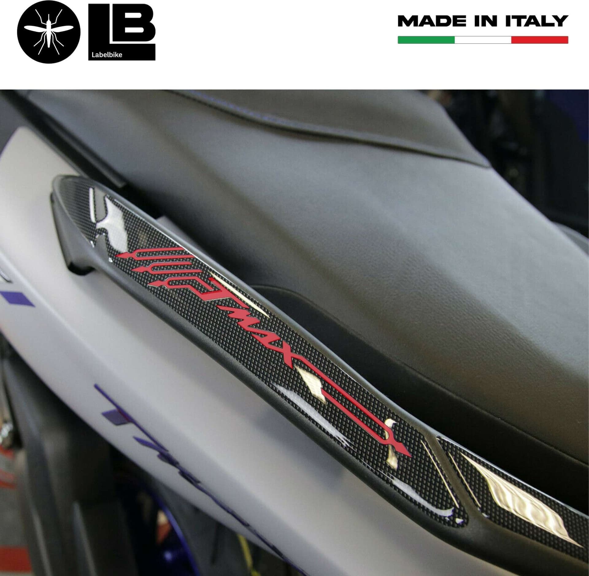 2 ADESIVI in RESINA 3D PROTEZIONE MANIGLIE compatibili YAMAHA TMAX 560 2020-2021 - 9