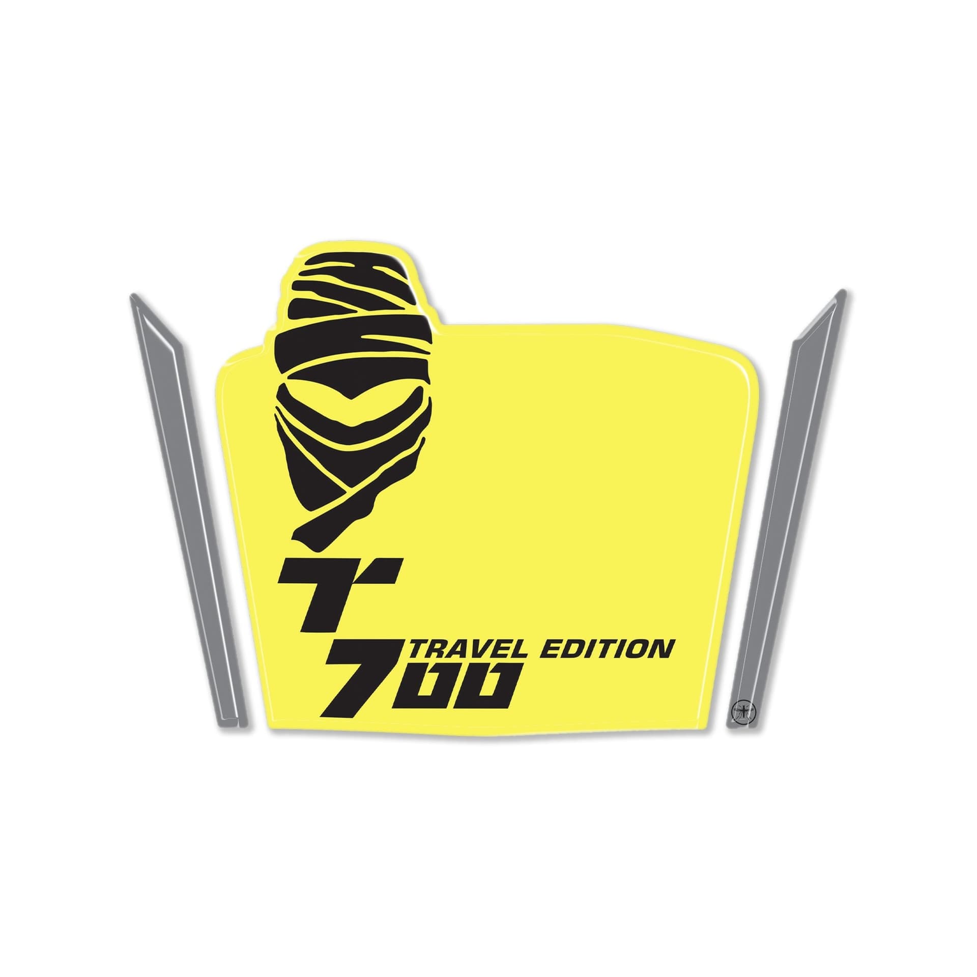 Adesivo cupolino 3D compatibile con Yamaha Tenere 700 2019-2022 - 7
