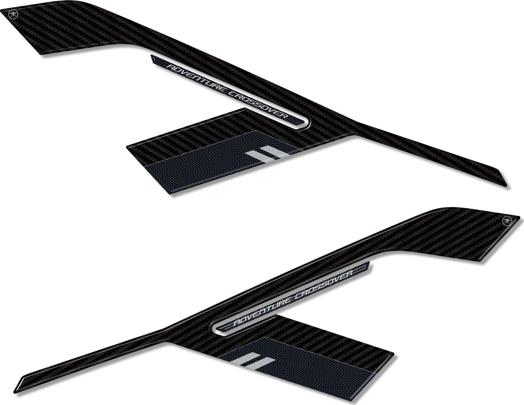 Adesivi 3D Protezioni Fianchetti Posteriori Compatibili Con Honda X-Adv 2021-26 - 4