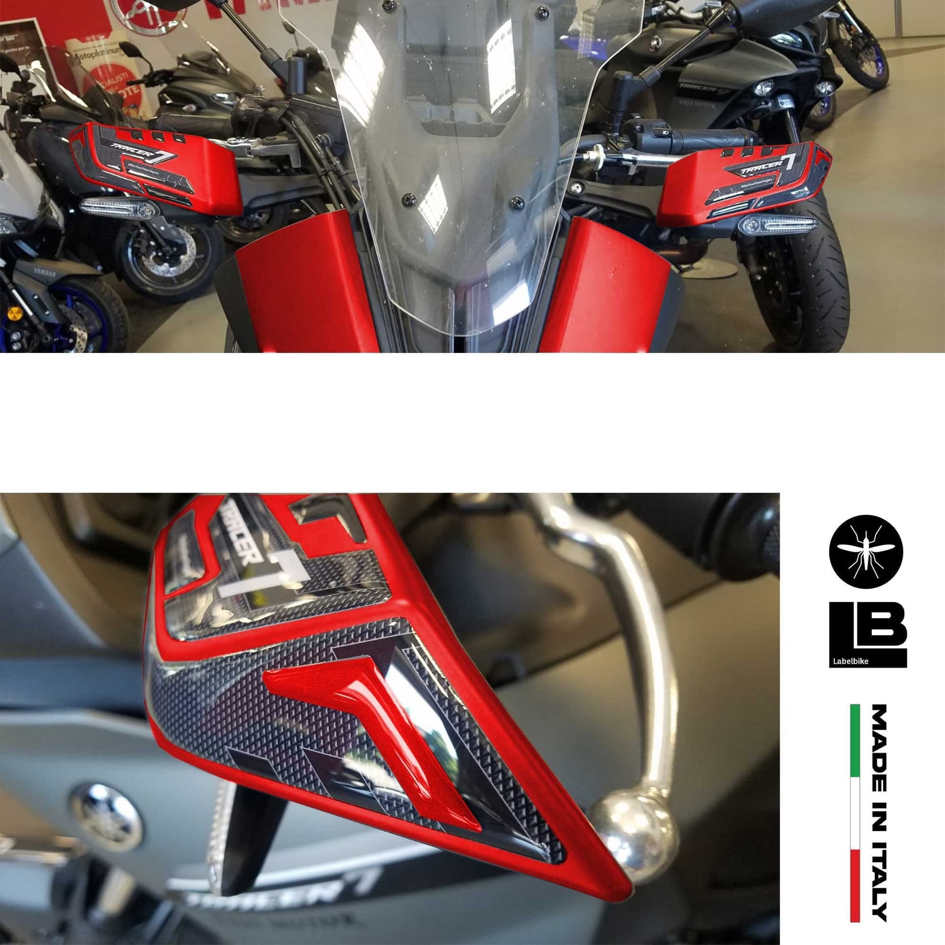 Adesivi paramani 3D compatibili con Yamaha Tracer 7 2021-2024 - 11