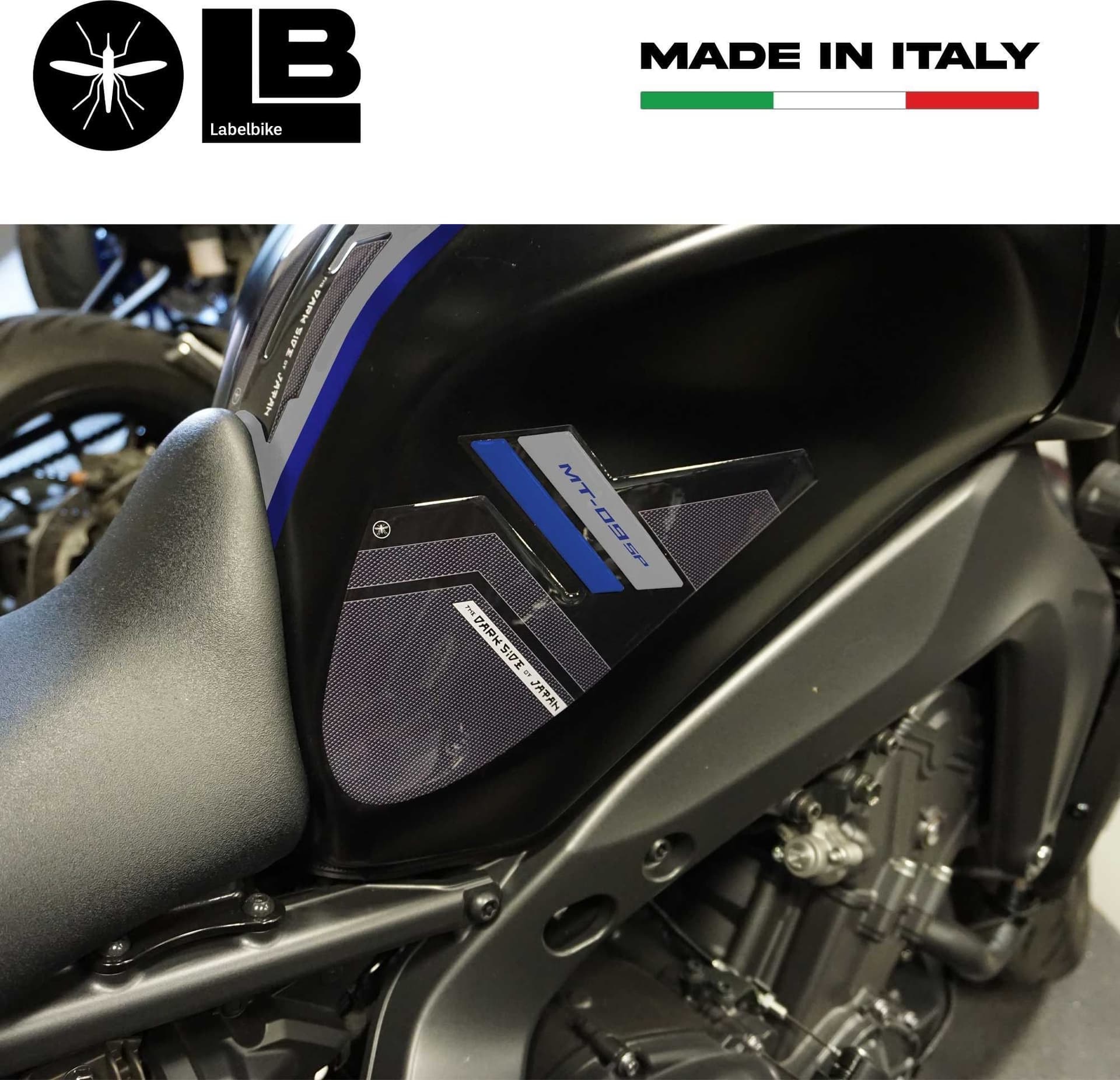 Adesivi serbatoio 3D compatibili con Yamaha MT-09 SP 2021 - 8