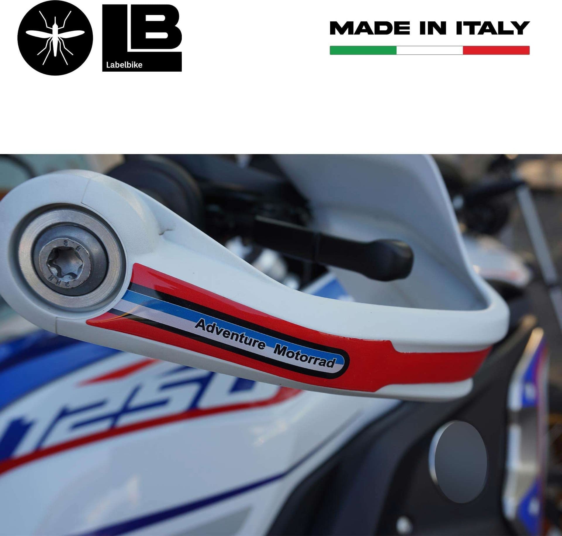 Adesivi 3D Protezioni Paramani compatibili con moto BMW R 1250 GS 2019-2023 - 16