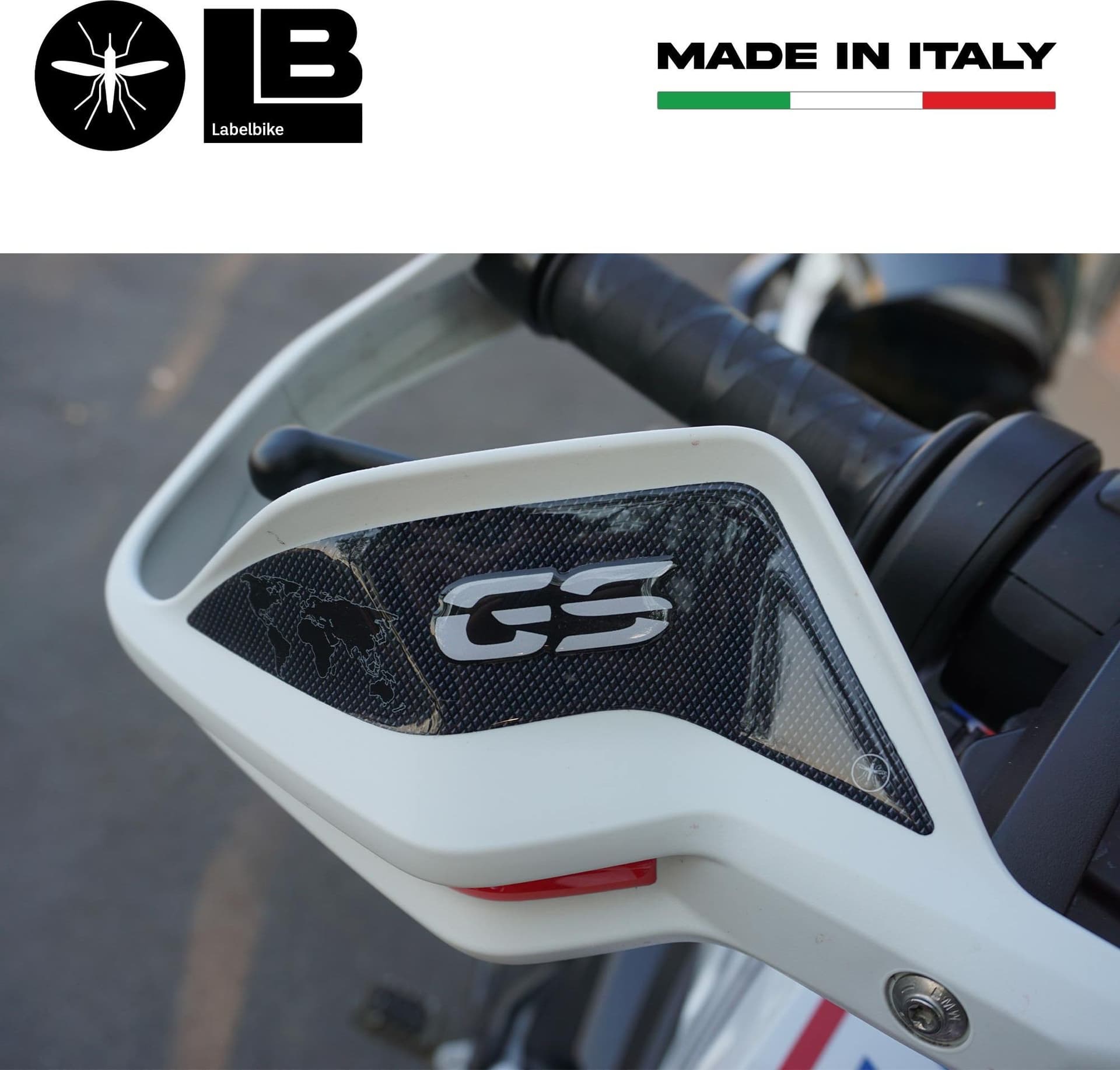 Adesivi 3D Protezioni Paramani compatibili con moto BMW R 1250 GS 2019-2023 - 18