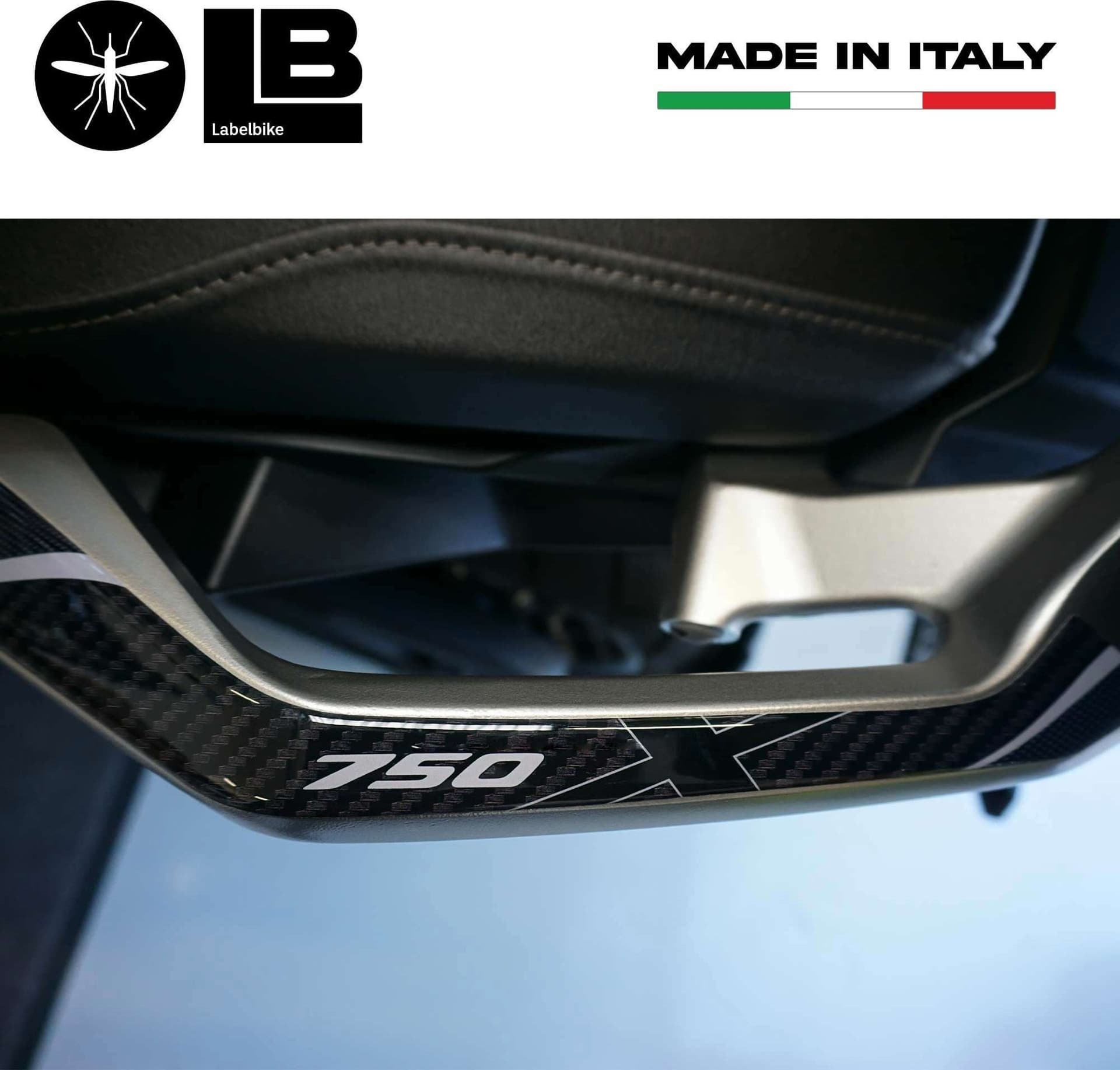 Adesivi 3D Protezioni Maniglie con Bauletto compatibili con Honda X-Adv 2021-25 - 5