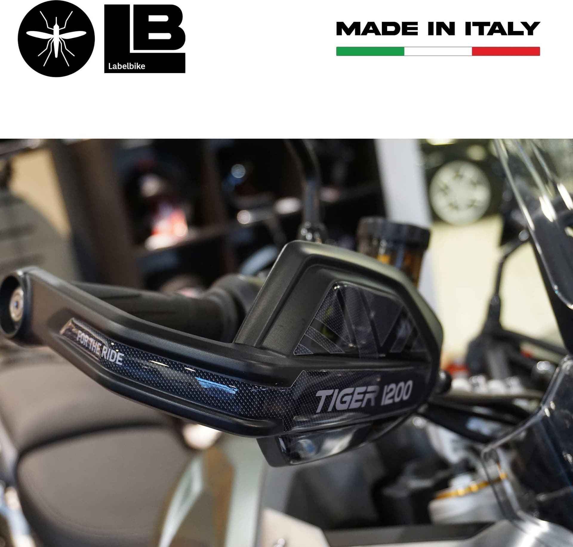 Adesivi 3D Protezioni Paramani compatibili con Triumph Tiger 1200 GT e Rally - 5