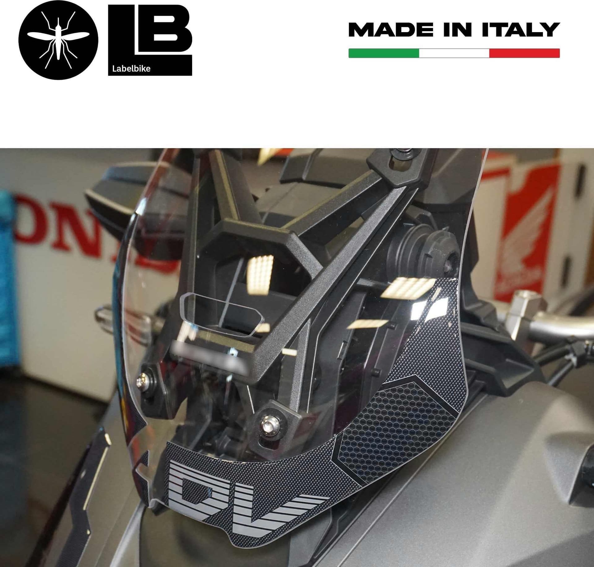 Adesivo 3D Protezione Cupolino compatibile con Honda ADV350 2022-2025 - 5