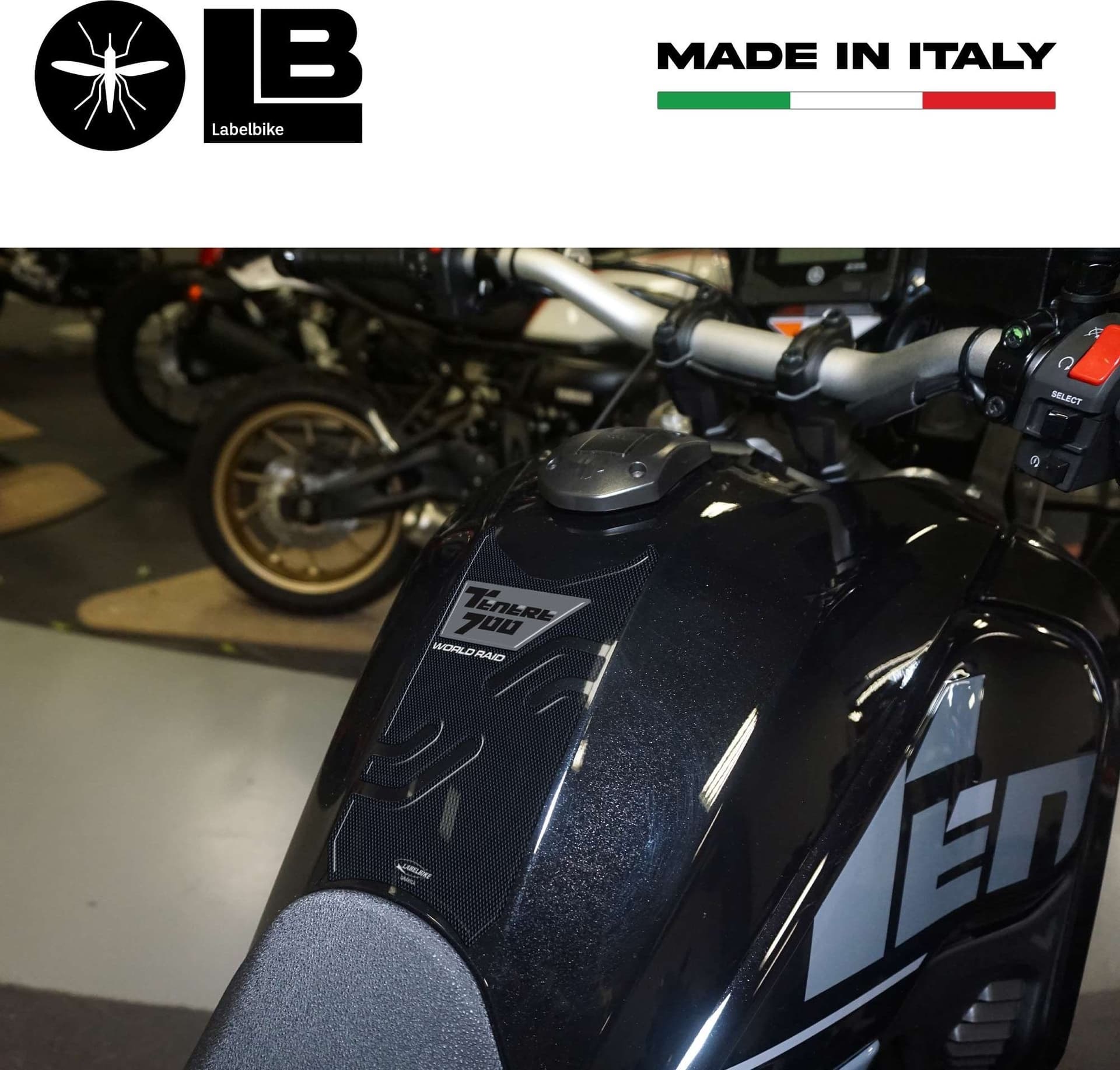 Paraserbatoio 3D compatibile con Yamaha Tenere 700 dal 2022 - 8
