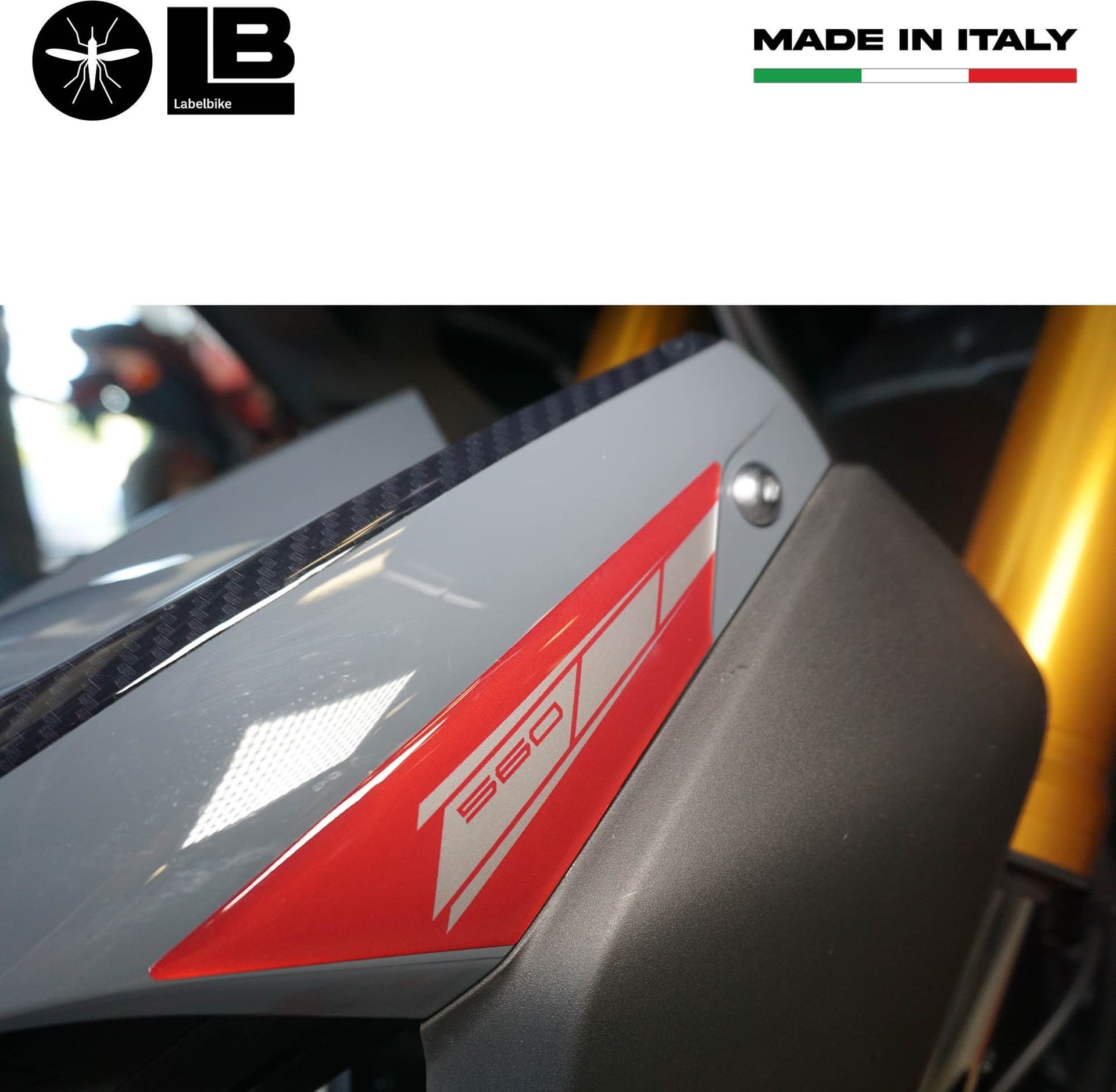 Adesivo resinato gel 3D Protezione parafango compatibile con Yamaha Tmax 2022-25 - 26