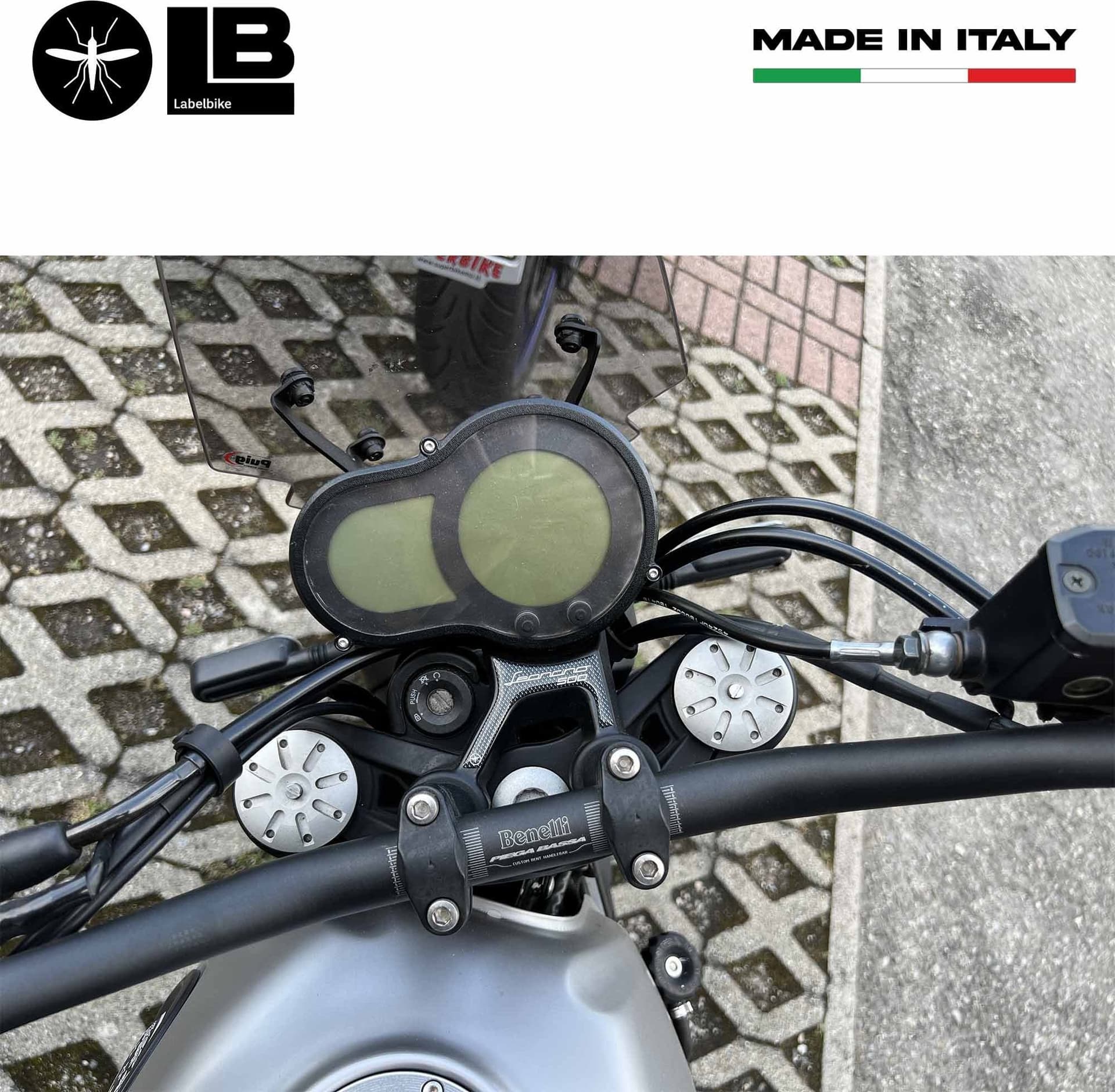 Adesivo 3D Protezione Chiave Accensione compatibile con Benelli Leoncino 500 - 4