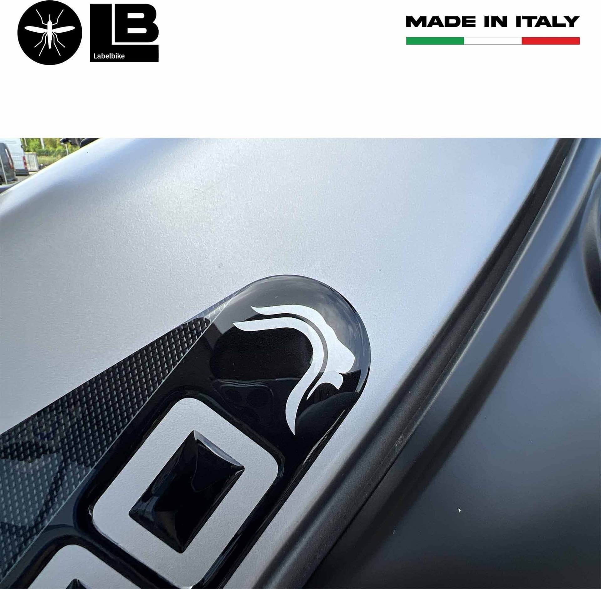 Adesivi 3D Protezioni Laterali serbatoio compatibili con Benelli Leoncino 500 - 6