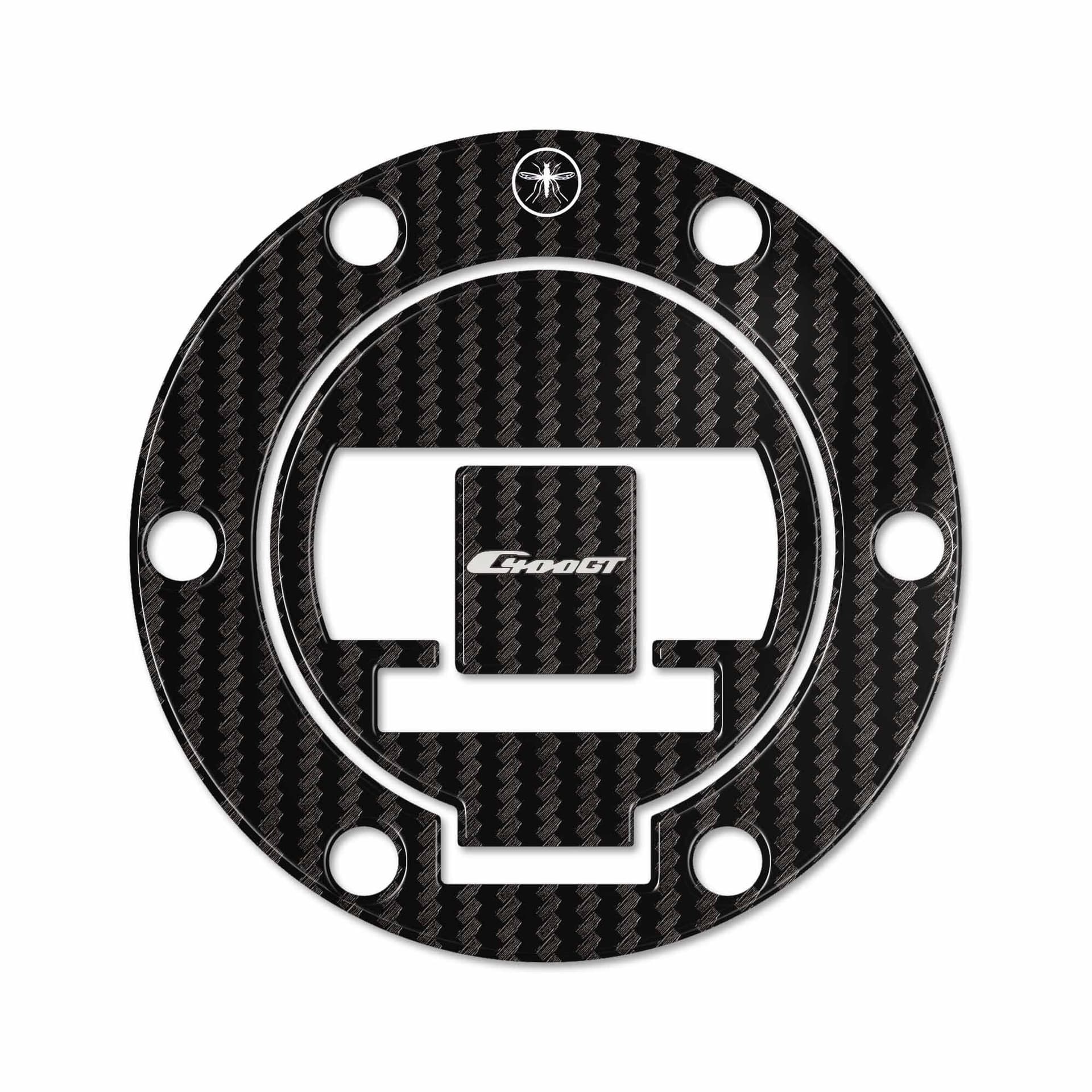 Adesivo in resina gel 3D Protezione tappo serbatoio compatibile con BMW C400GT - 2