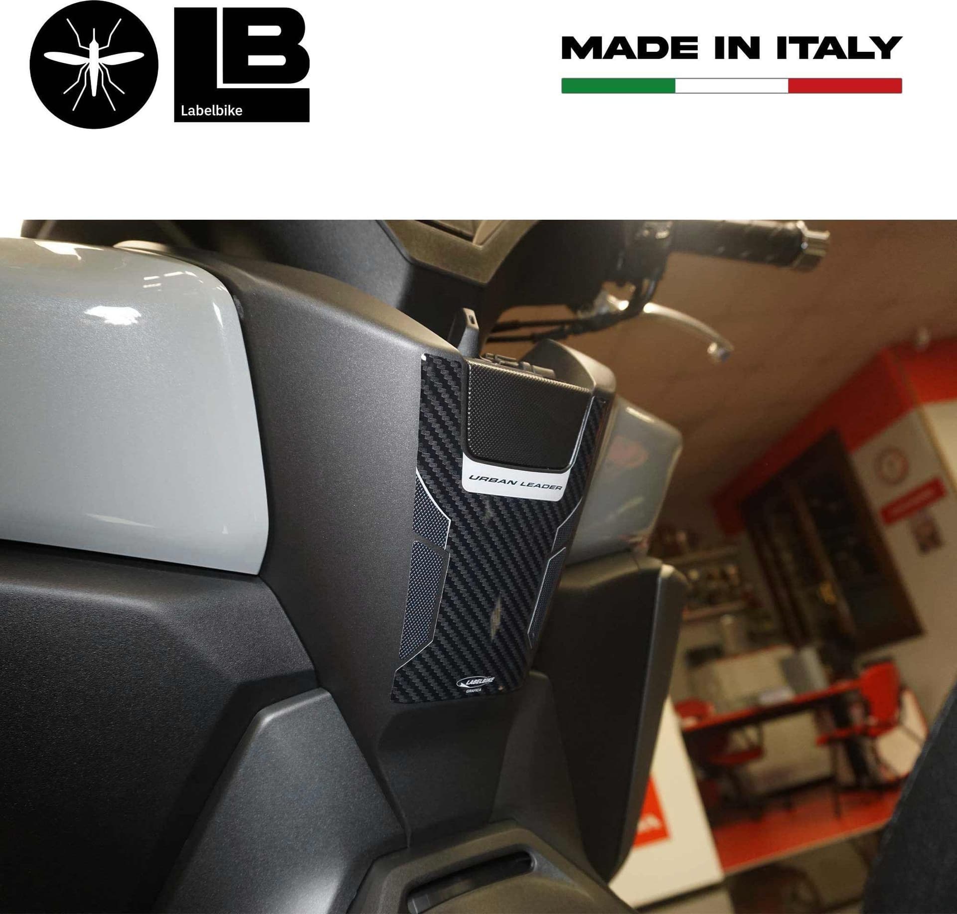 Adesivo in resina 3D Protezione zona Chiave compatibile con Honda Forza 125 2022 - 4