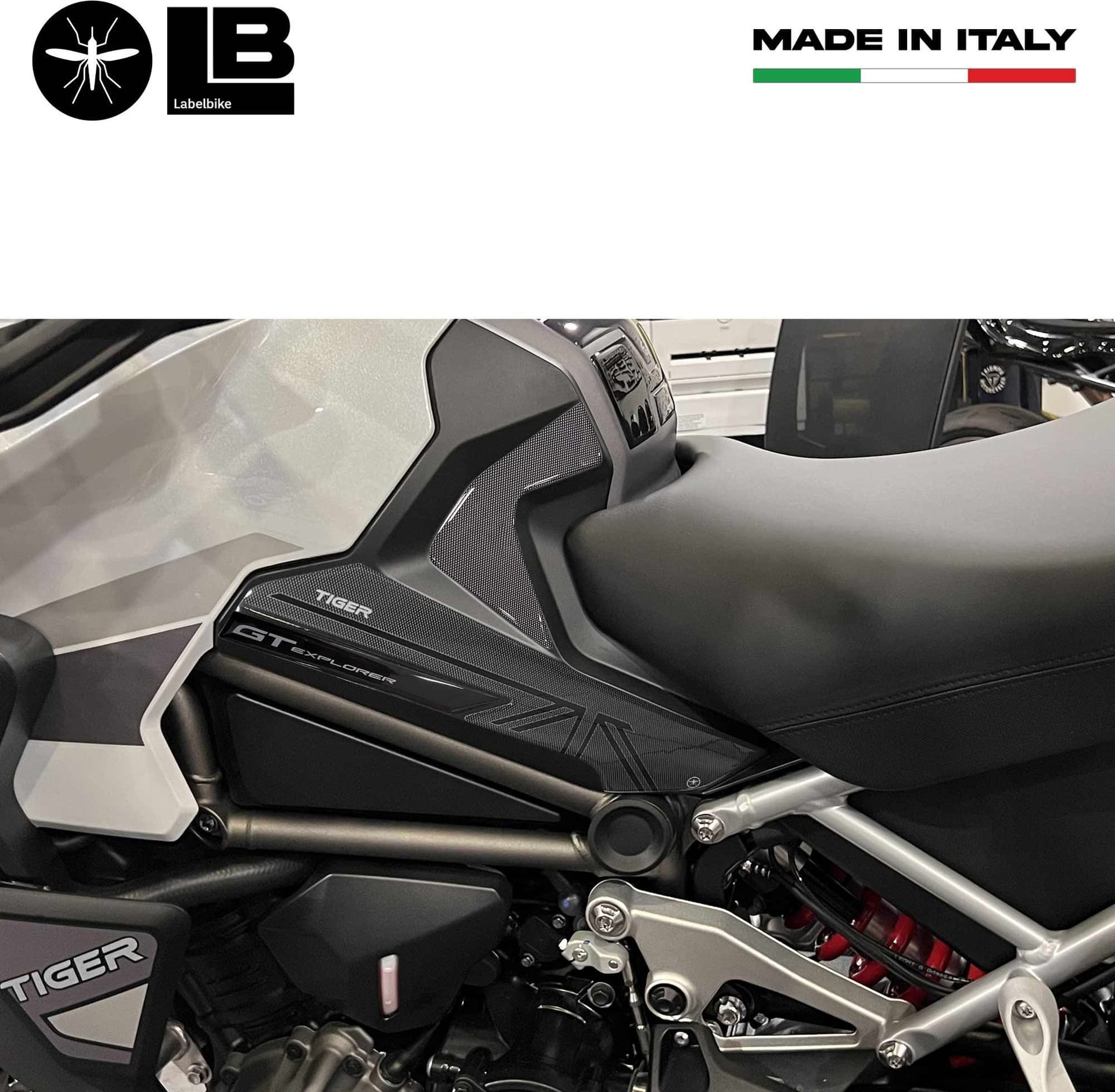 Adesivi Protezioni laterali compatibili con Triumph Tiger 1200 GT Explorer 2023 - 4