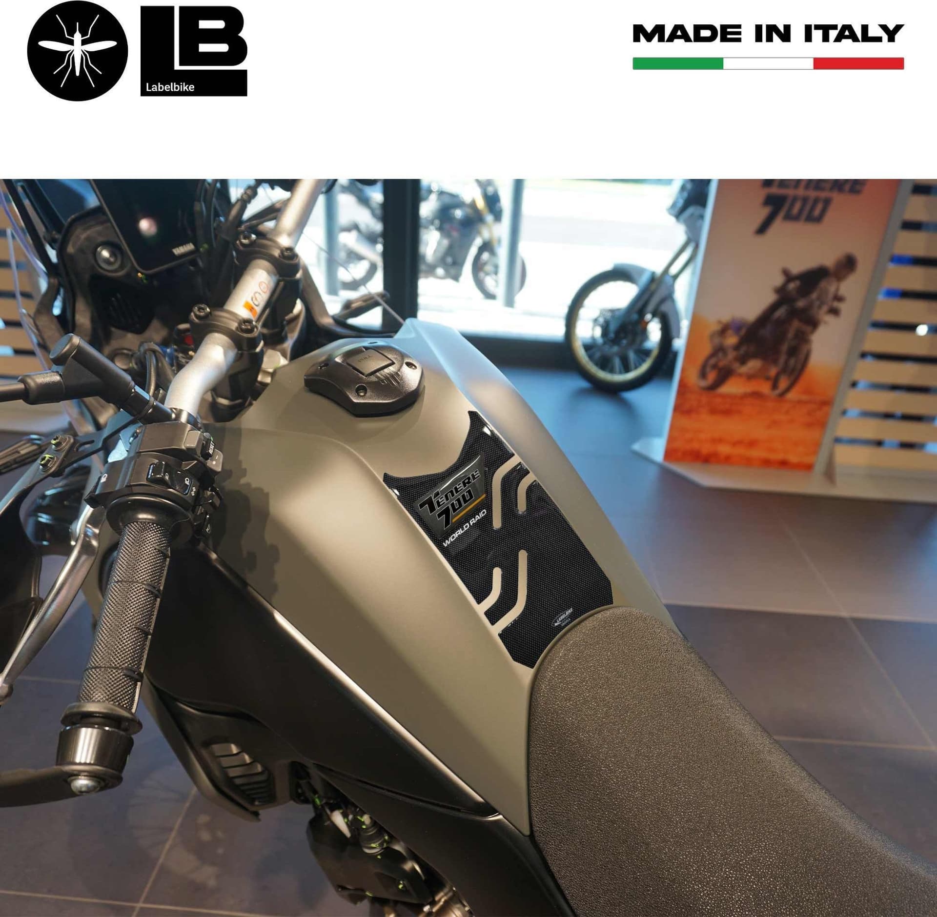 Paraserbatoio 3D compatibile con Yamaha Tenere 700 2023-24 - 6
