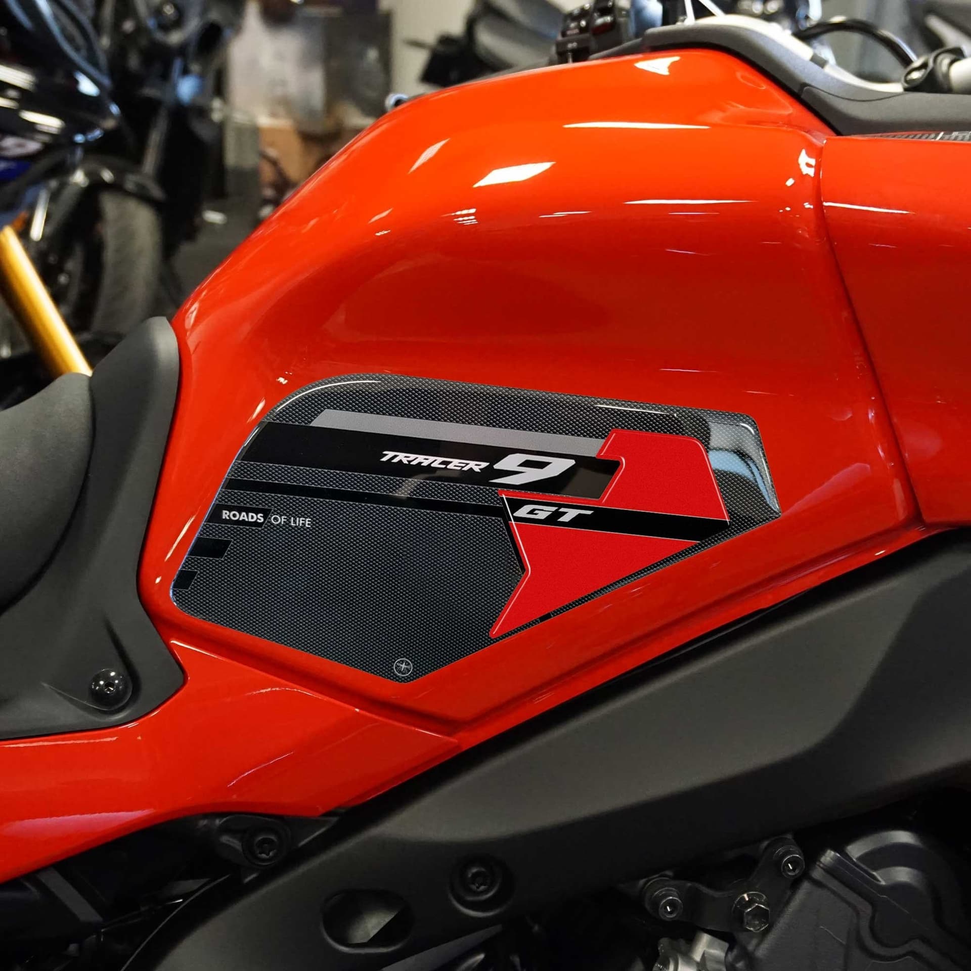 Adesivi serbatoio 3D compatibili con Yamaha Tracer 9 GT 2021-2024 - 13