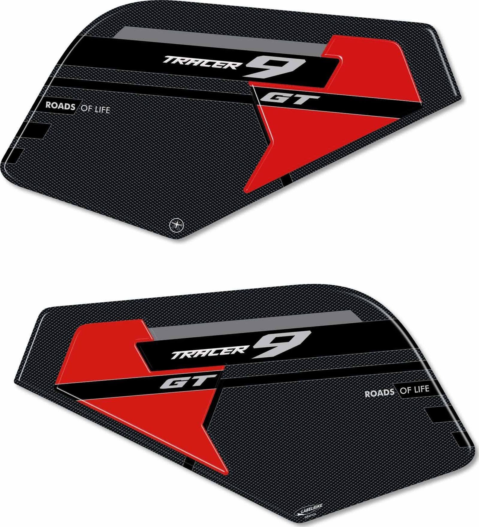 Adesivi serbatoio 3D compatibili con Yamaha Tracer 9 GT 2021-2024 - 14