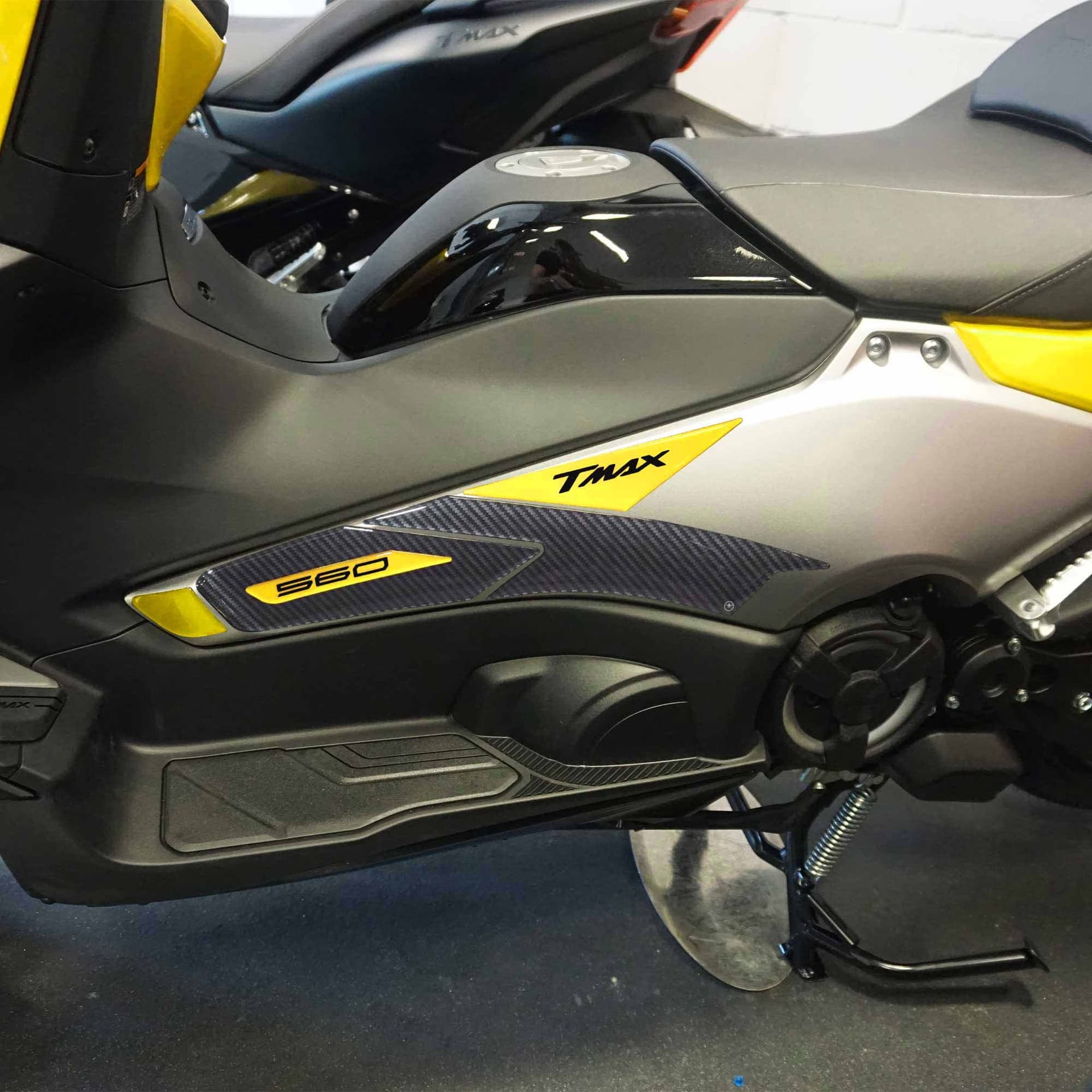 Kit adesivi in resina gel 3D per boomerang compatibili con Yamaha Tmax 2022-2025 - 34