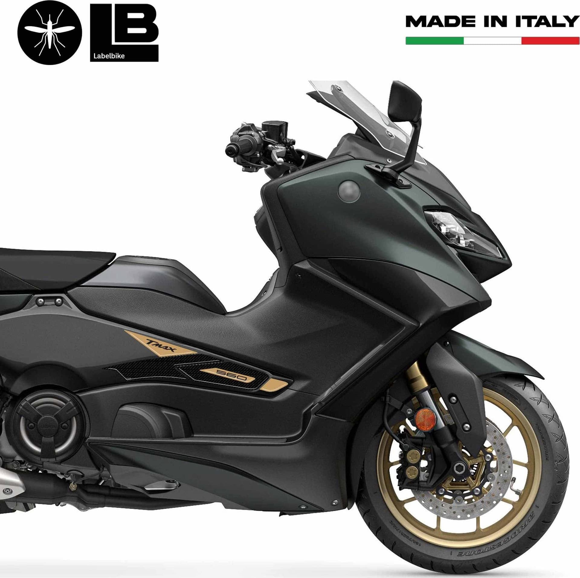Kit adesivi in resina gel 3D per boomerang compatibili con Yamaha Tmax 2022-2025 - 23